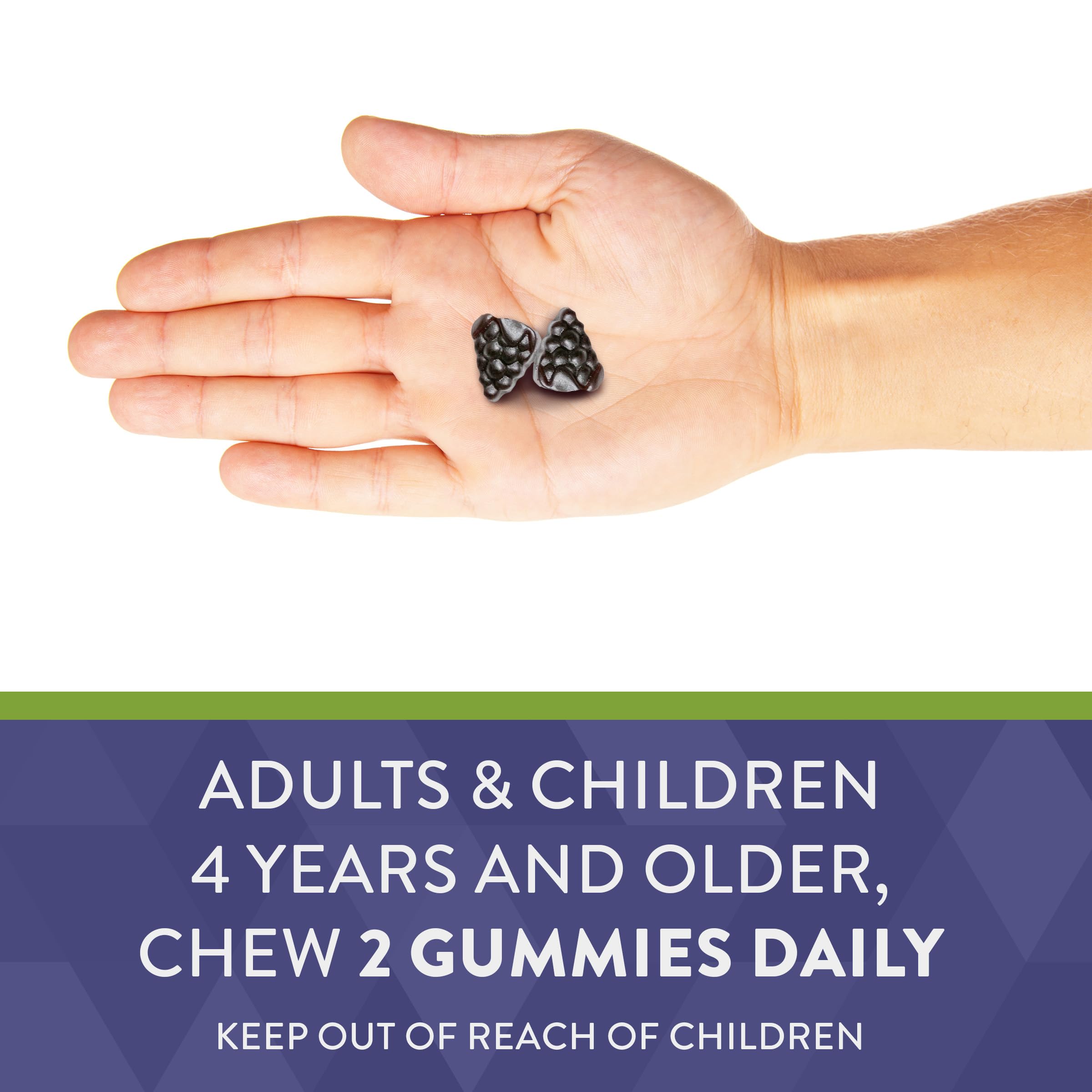 Nature's Way Sambucus Elderberry Gummies - Immune Support Supplement for Kids Nature's Way uk supplements