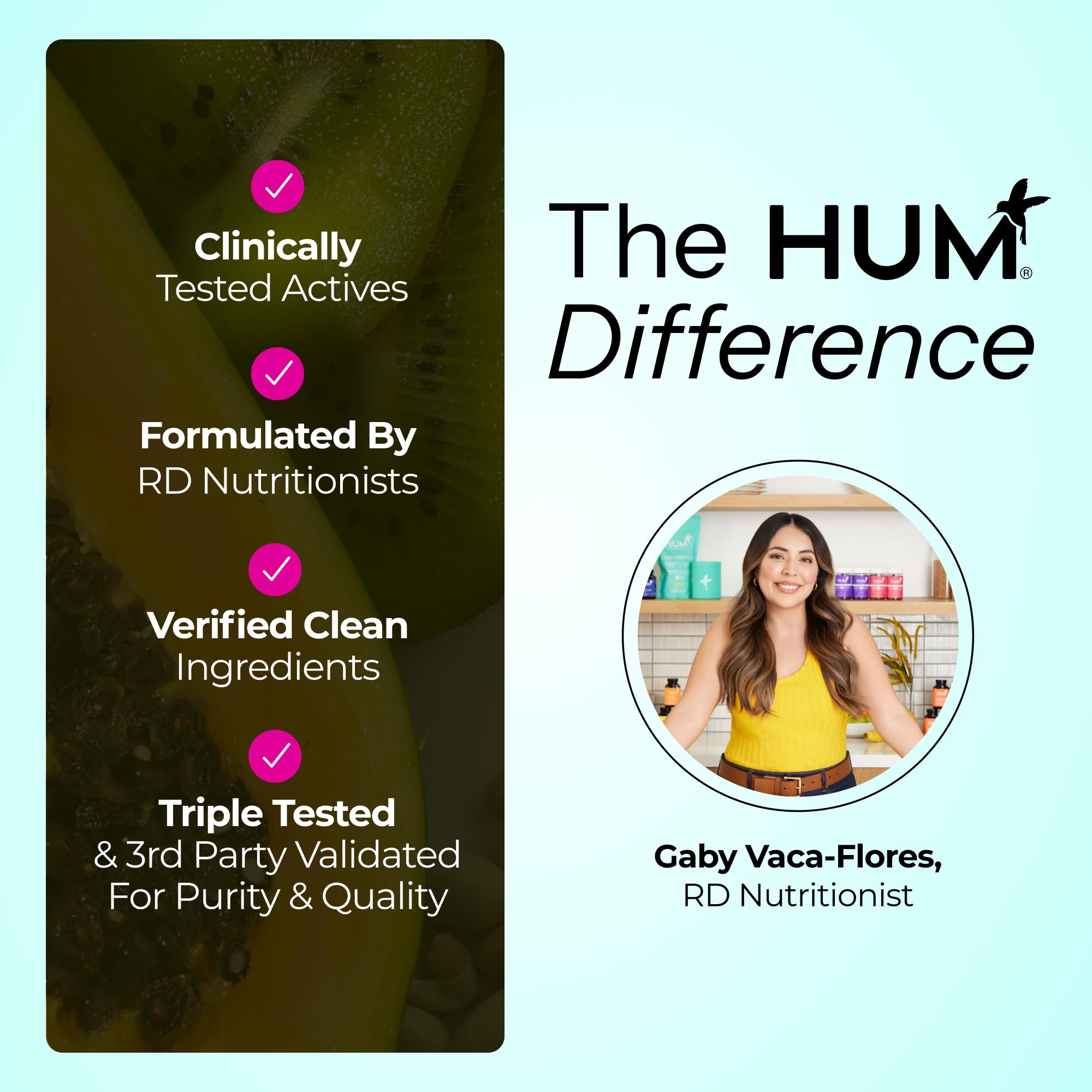 HUM Daily Cleanse Acne Supplements for Women & Men, Gentle Digestive Cleanse for Clear Skin Support, Zinc, Spirulina, Chlorella, Detoxifying Herbs, Organic Algae, Skin Vitamins Supplement, 60 Capsules HUM uk supplements