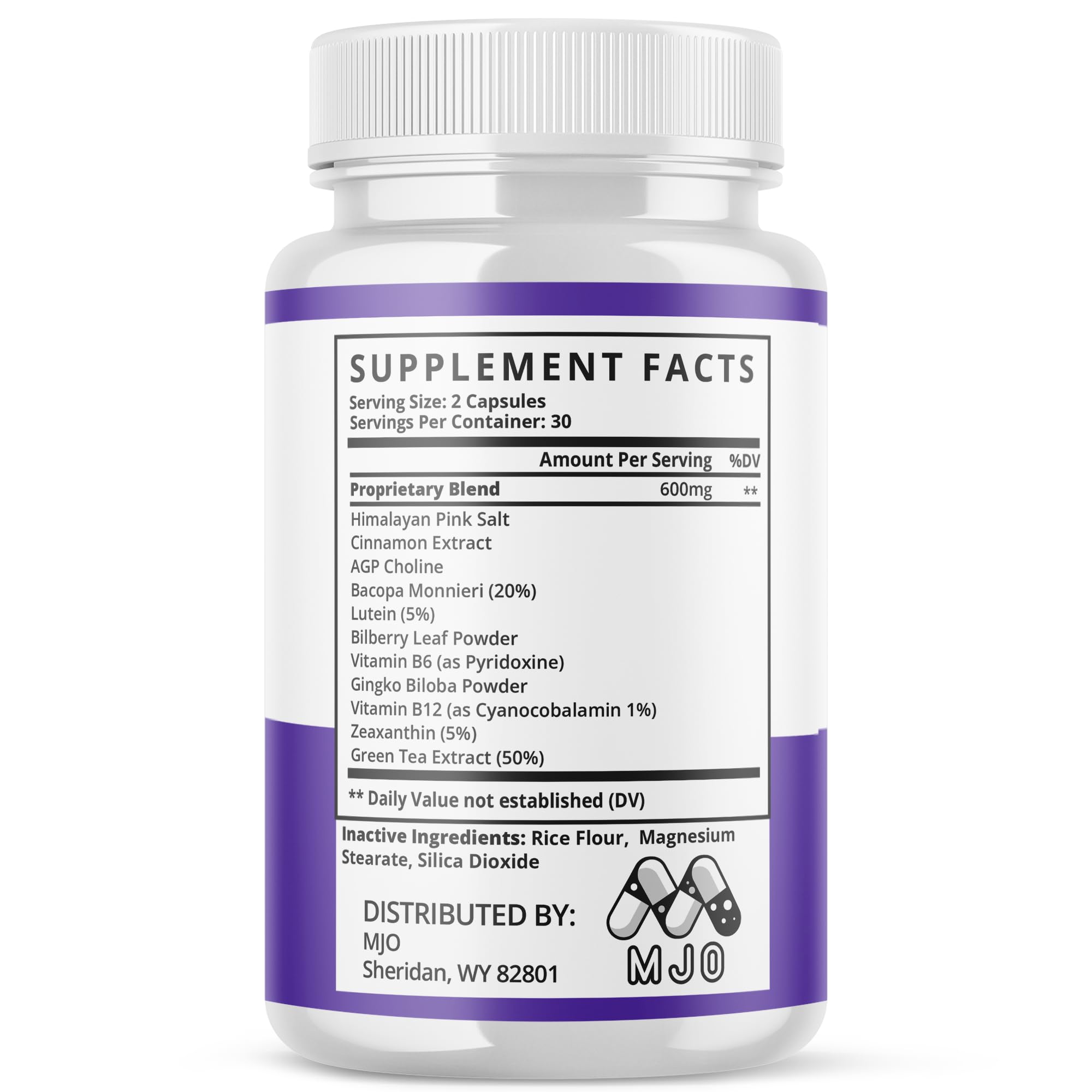(3 Pack) Memotril Capsules, Official Memo Tril Supplement Pills with All Natural Ingredients, Advanced Memotril for Brain Health & Wellness Support with Premium Vitamins for Women & Men (180 Capsules) MJO uk supplements