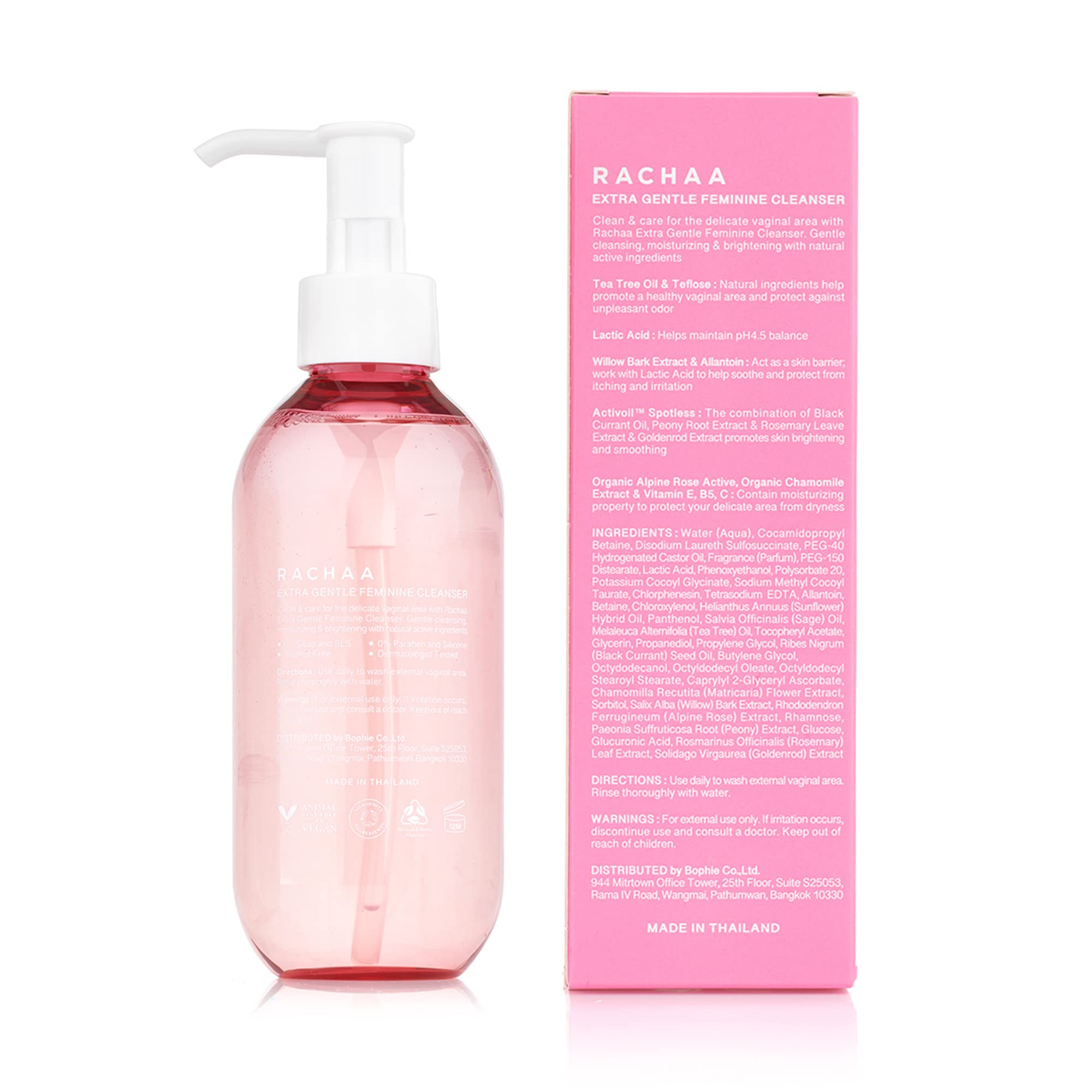 RACHAA Feminine Wash for Women, Lightening and Moisturizing, pH Balance Intimate Wash RACHAA uk supplements