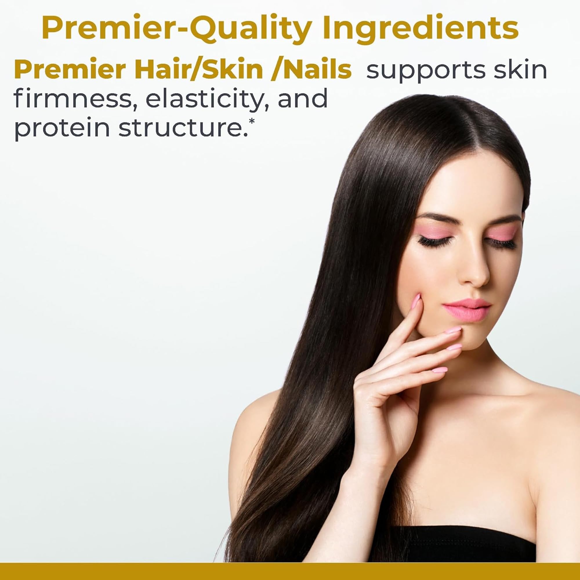 Premier Research Labs Premier Hair/Skin/Nails - Hair Growth Supplement for Women & Men with Keratin, Vitamins for Hair Growth, Beauty from Within for Hair, Skin and Nails - 60 Vegetarian Capsules Premier Research Labs uk supplements
