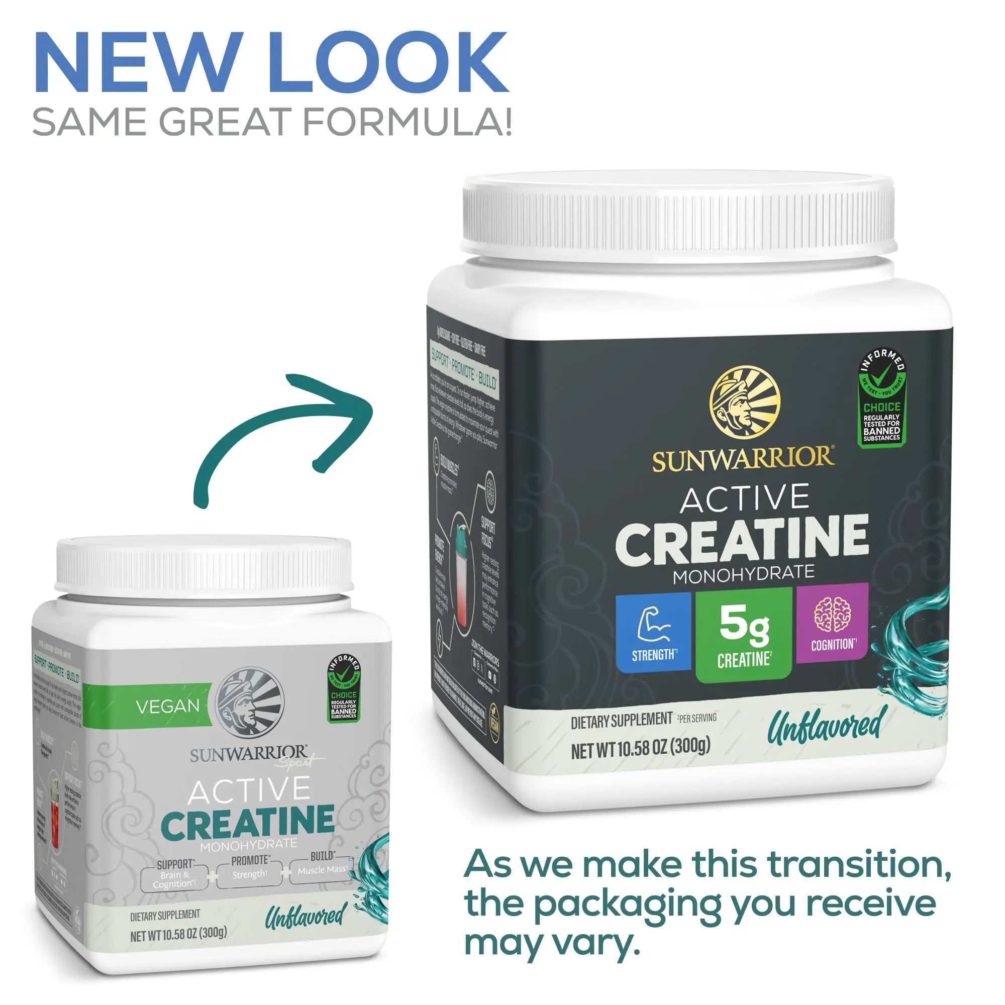 Creatine Monohydrate Powder Micronized PreWorkout Recovery Supplement | Support Muscle Building Strength Training Cognition | Vegan & Keto Friendly Easily Mixes Sunwarrior uk supplements