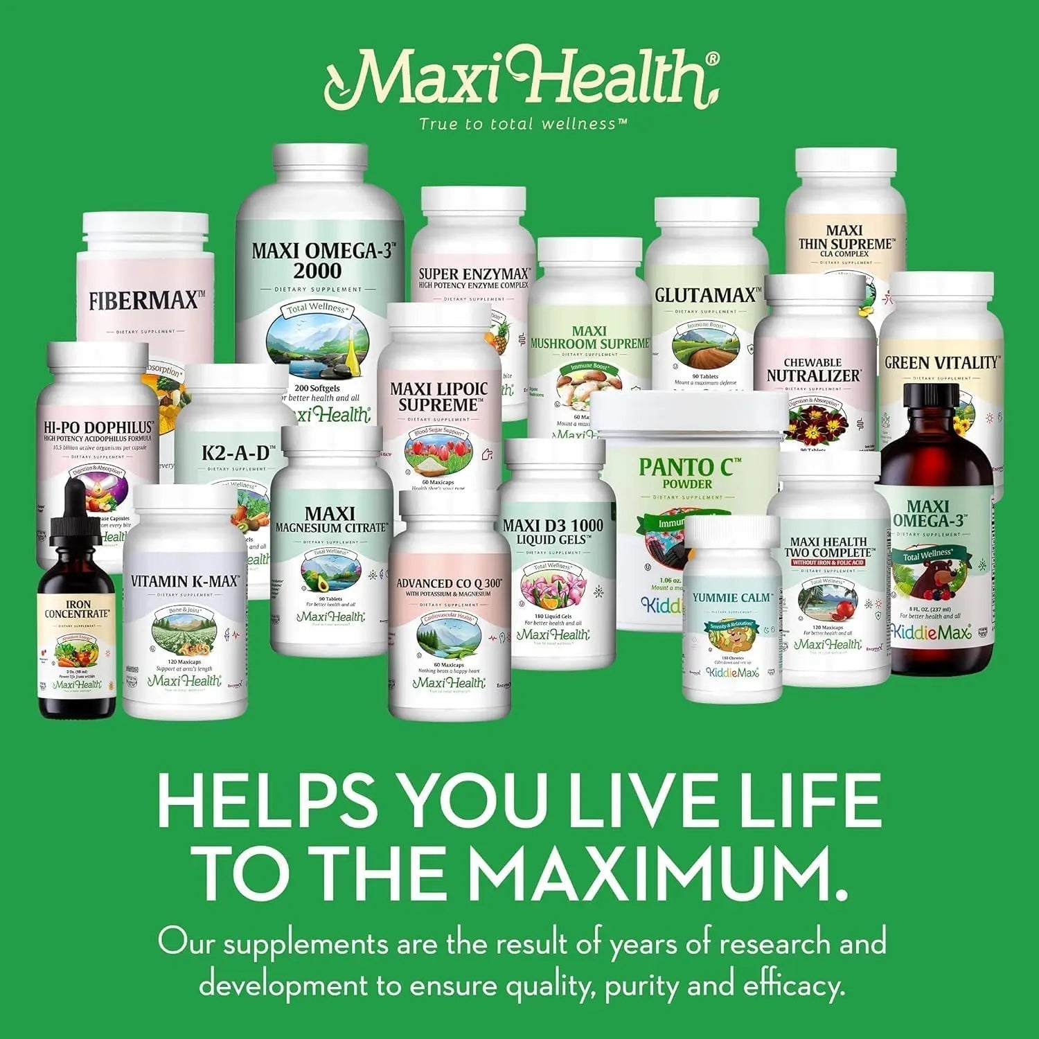 Maxi Health Chewable Multivitamin for Kids, Teens and Adults - Cherry Chewable Vitamins for Adults & Children Maxi Health uk supplements