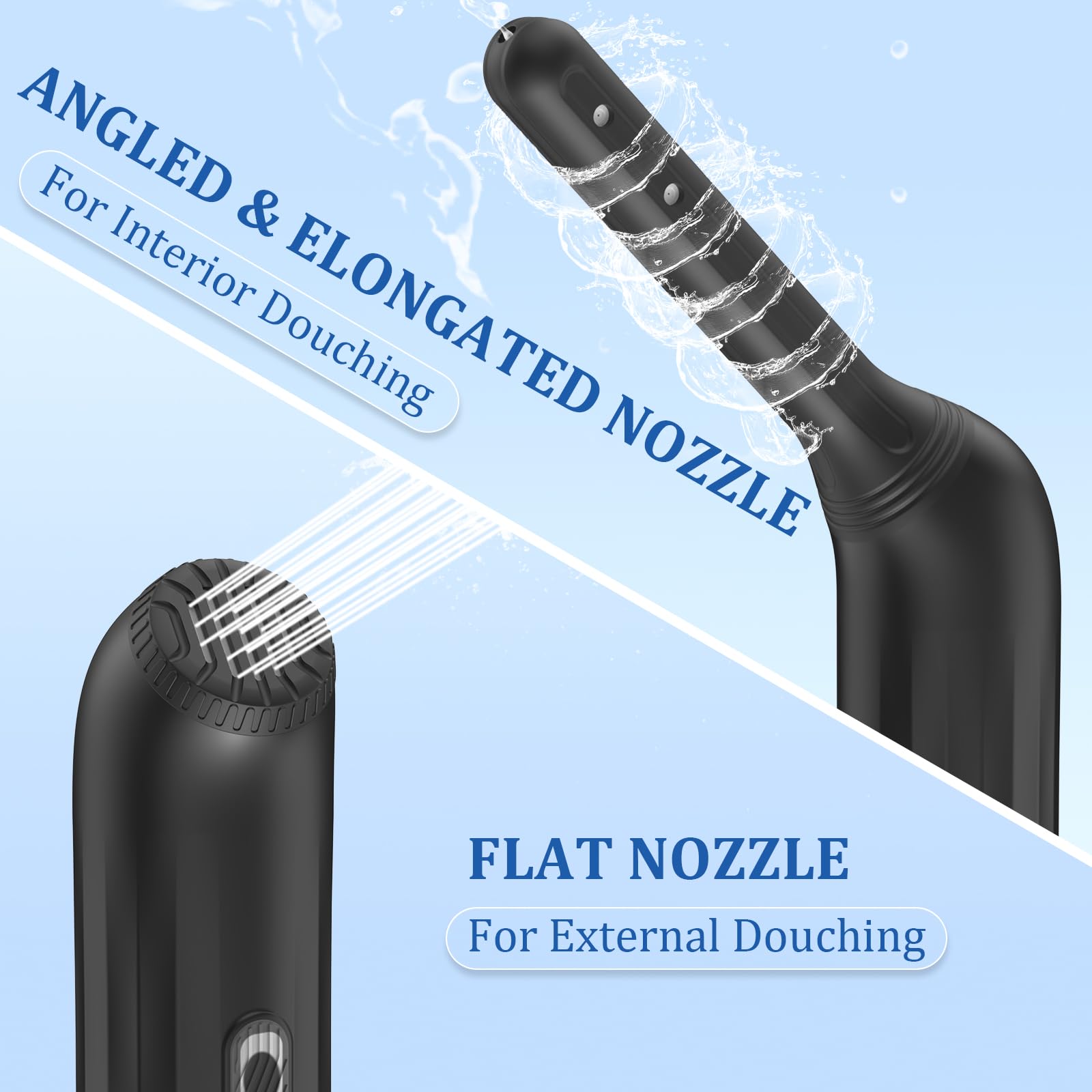 Enema Douches for Men Women, Automatic Anal Douche Cleaner with 3 Speeds, Silicone Enema Nozzles Dsovill uk supplements