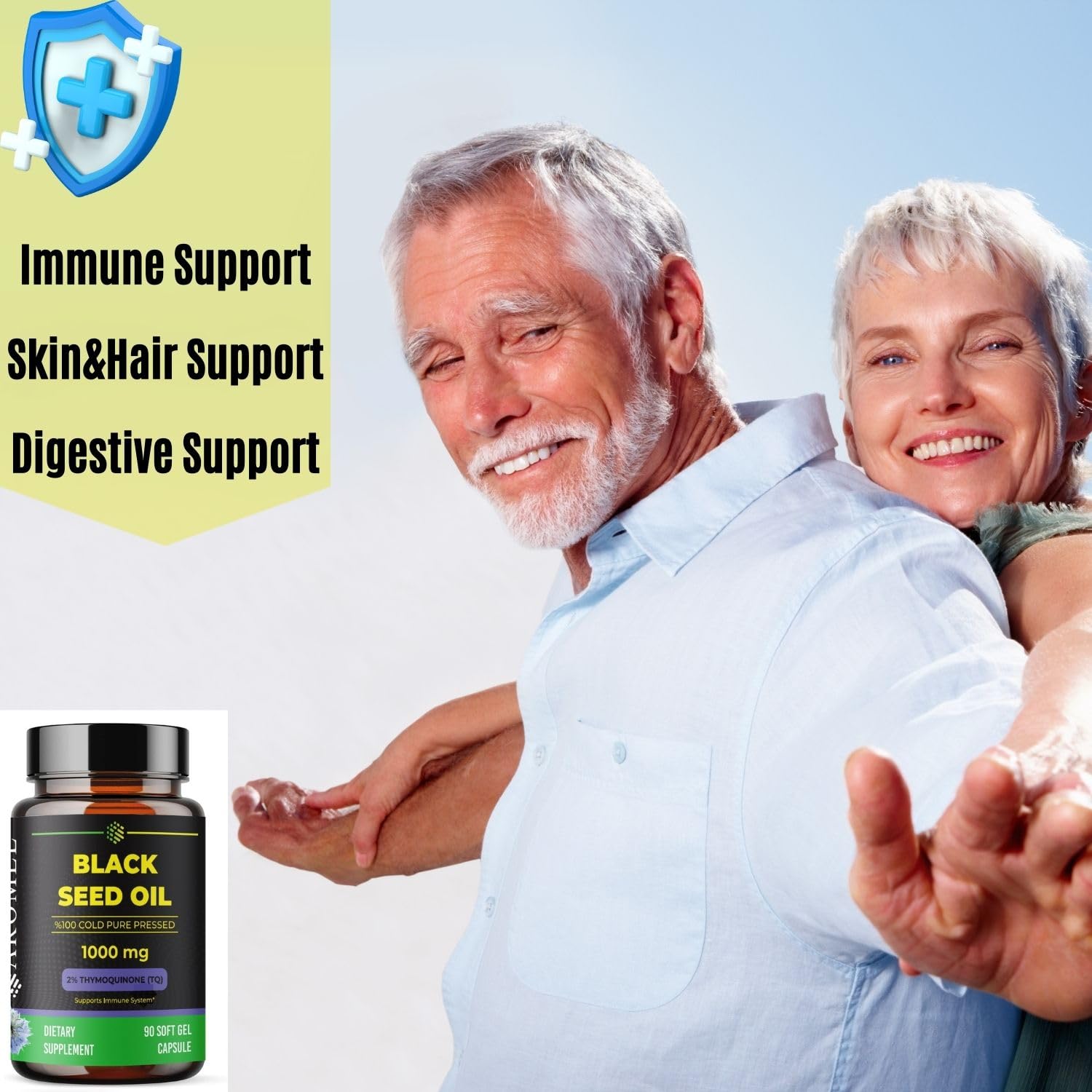 aromel Black Seed Oil Capsules, 90 Days Supply, 2% Thymoquinone, Non-GMO aromel uk supplements