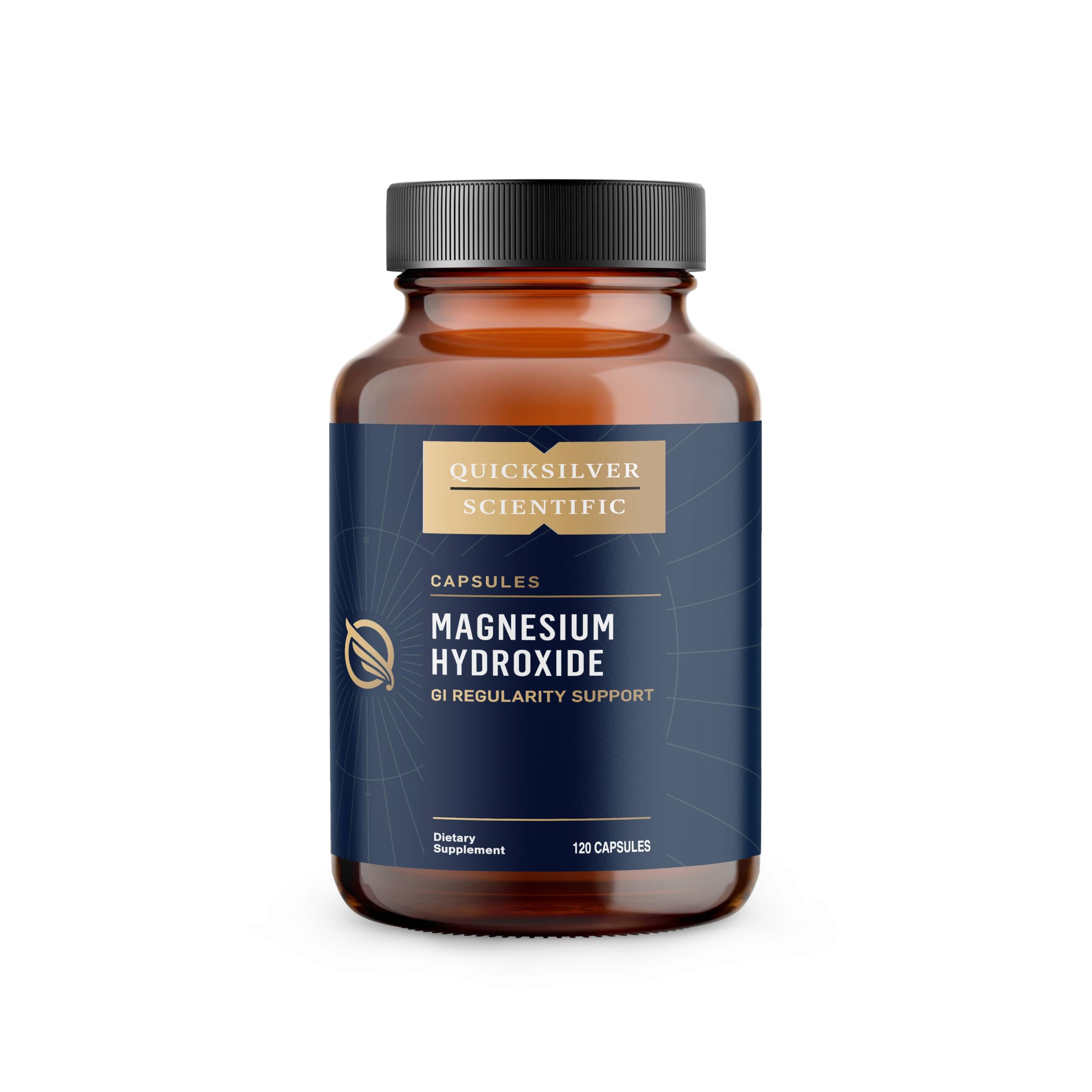 Quicksilver Scientific Magnesium Hydroxide (120 Capsules) Quicksilver Scientific uk supplements