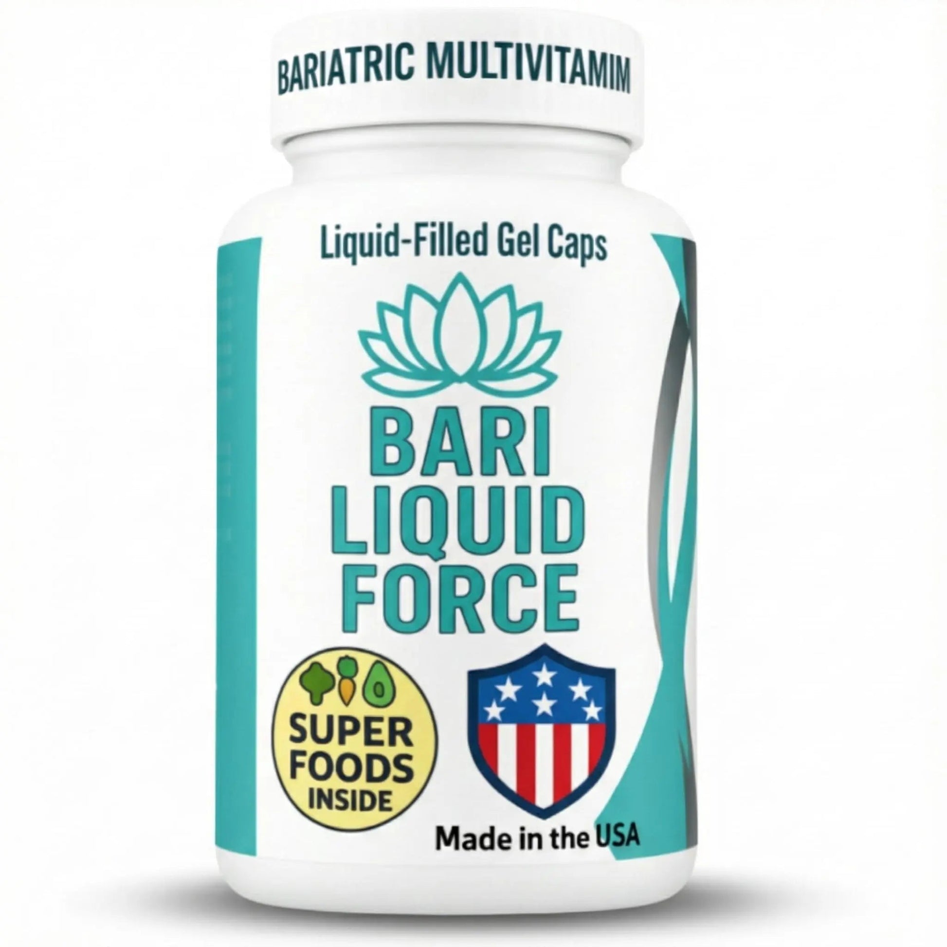 Bariatric Multivitamin with Iron – 2 Softgels Daily, Liquid-Filled Rapid-Absorption Softgels for Gastric Sleeve & Bypass Patients – Bari Liquid Force Universal Body Labs uk supplements