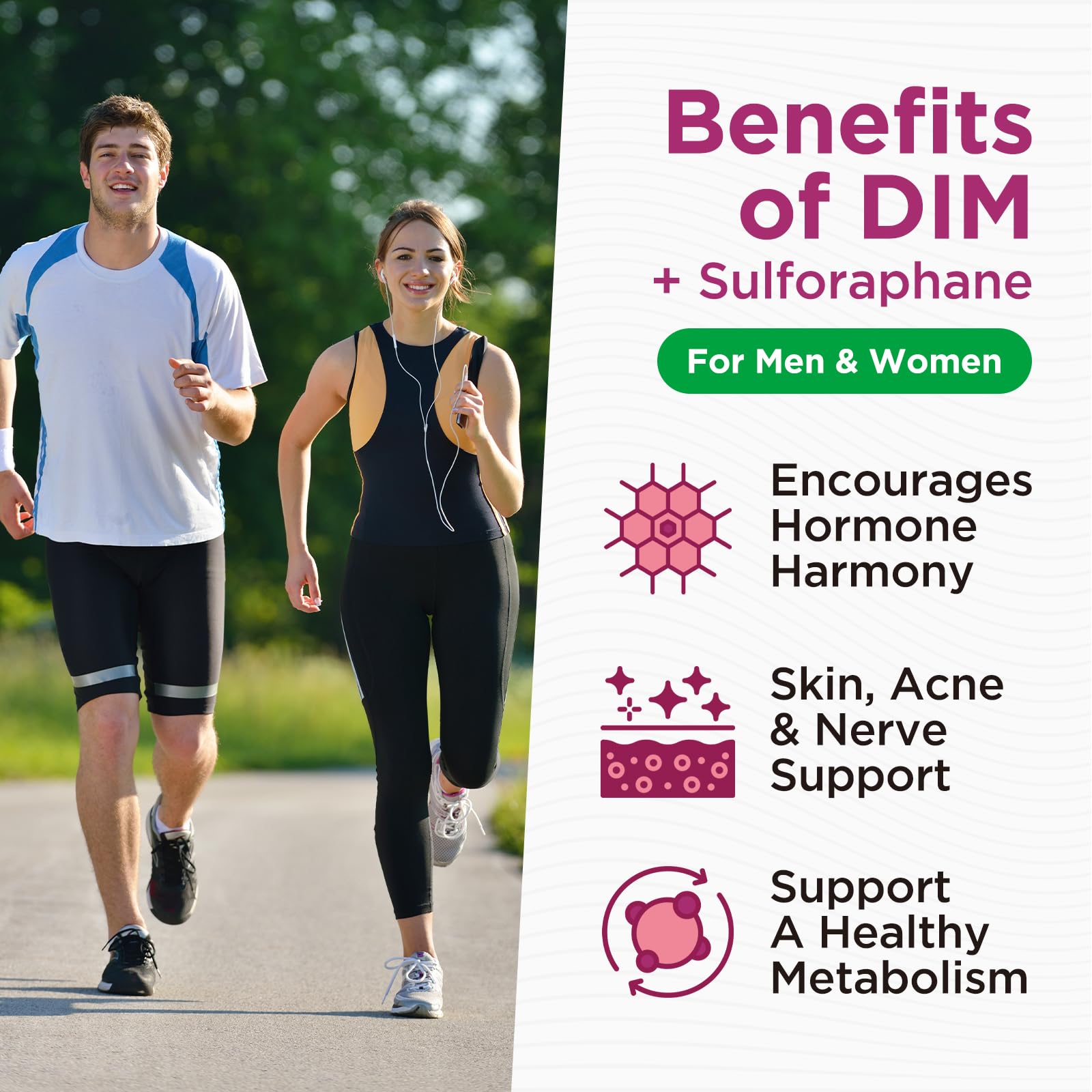DIM Liquid Drops Supplement Women – Hormone Harmony for Women & Acne Supplements with Multivitamins, Inositol, Sulforaphane - Hormone Balance, Clear Skin & Mood Support, Mixed Berry Flavor 2 Fl Oz CFILIHTC uk supplements