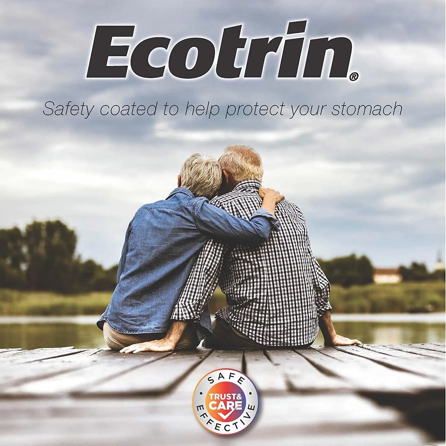 Ecotrin Safety Coated Aspirin Arthritis Pain Reliever Tablets, Regular Strength, NSAID 325 mg, 125 ct (Pack of 2) Ecotrin uk supplements