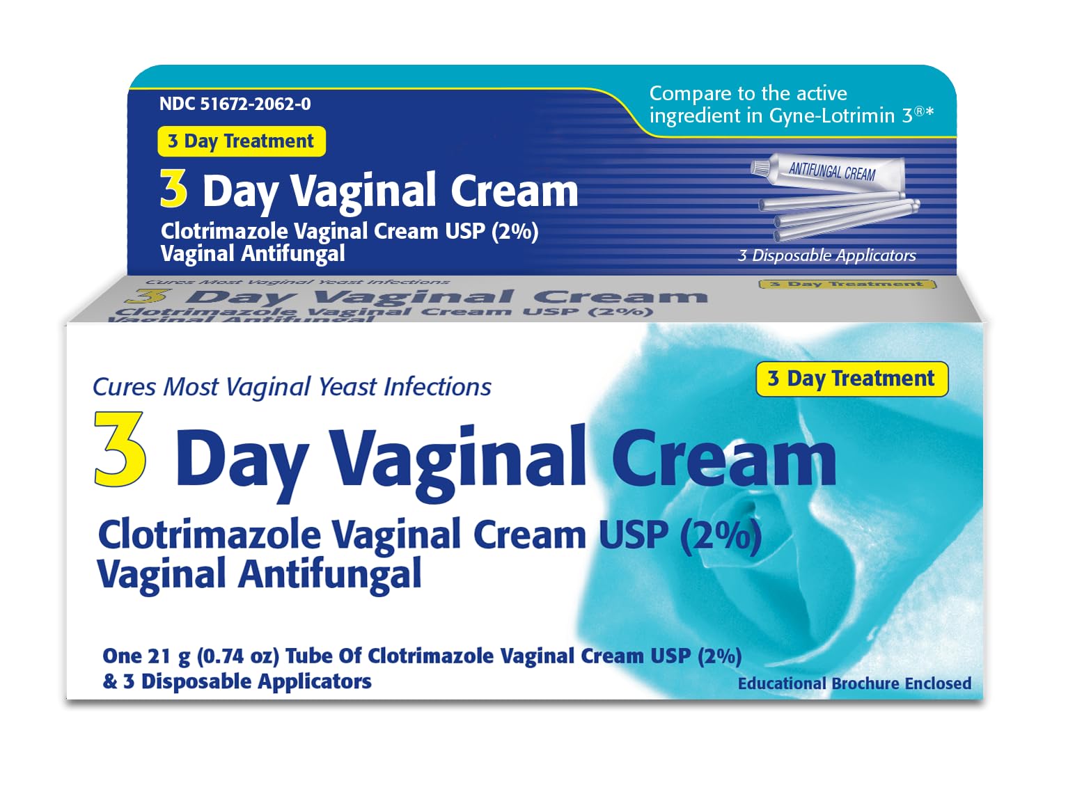 Clotrimazole 3 -Day Vaginal Cream - 0.74 Oz (PACK OF 3) Clotrimazole uk supplements