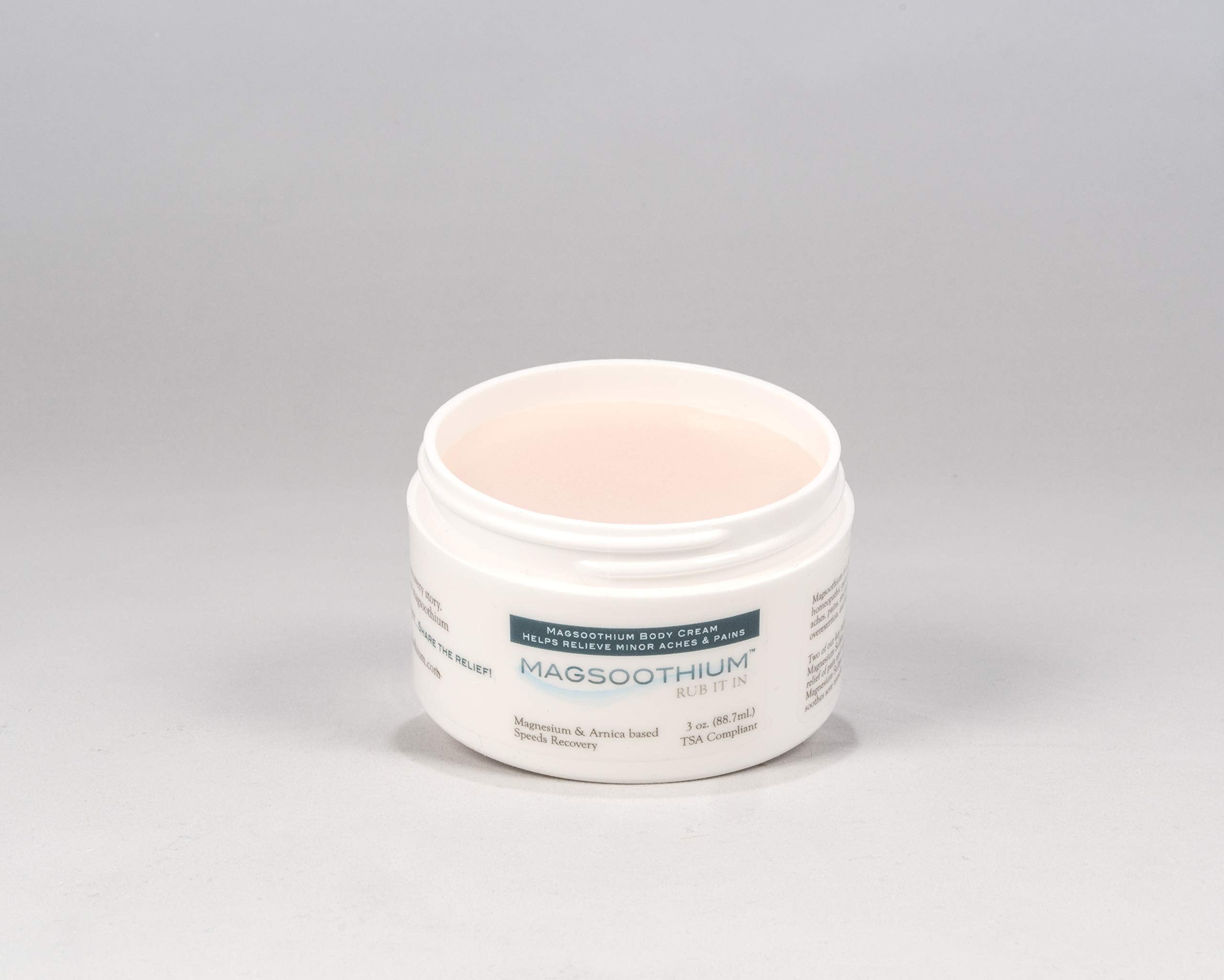 Magsoothium Original Recovery Balm- Magnesium Sulfate/Arnica Recovery Balm hephboard uk supplements