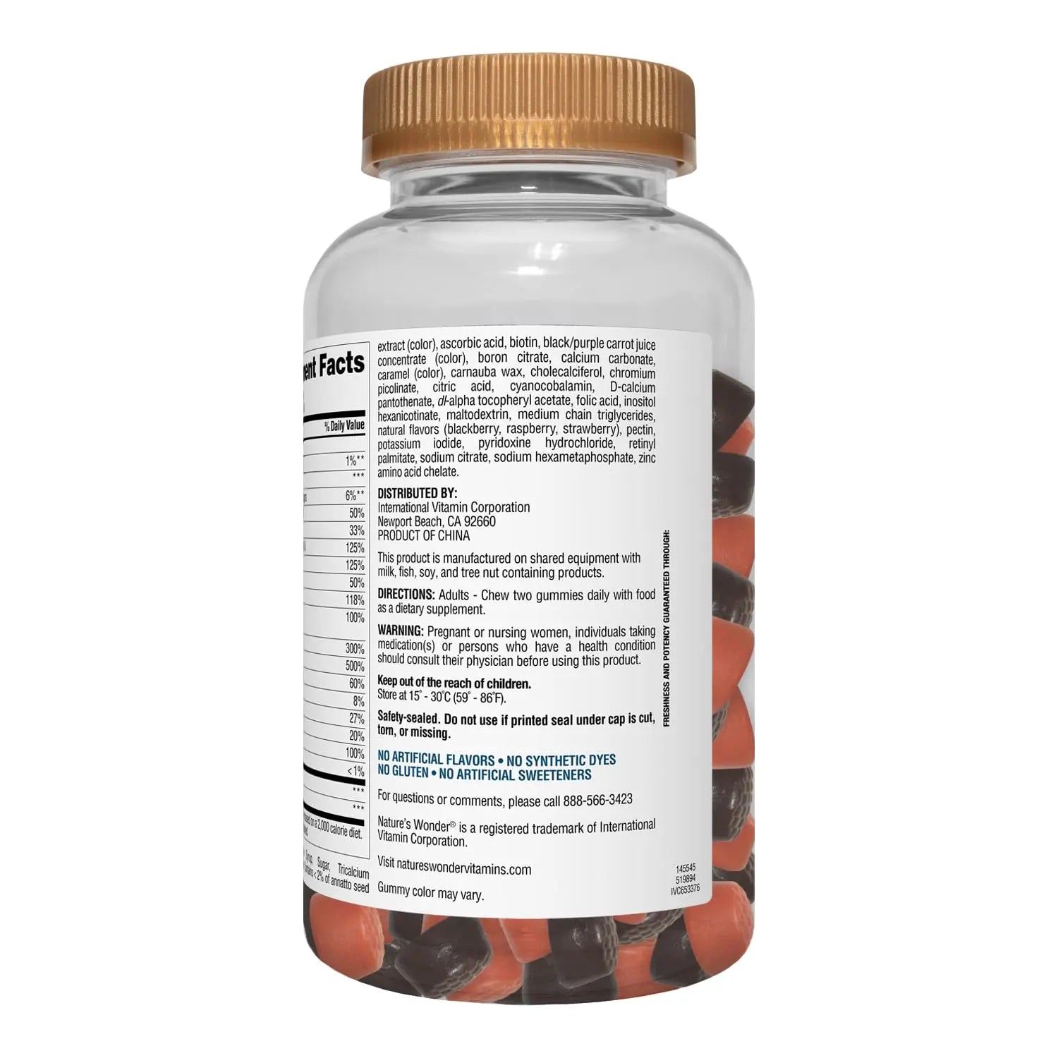 Nature's Wonder Women's Multivitamin Gummies, Supports Energy, Metabolism, Bone and Immune System Health Nature's Wonder uk supplements