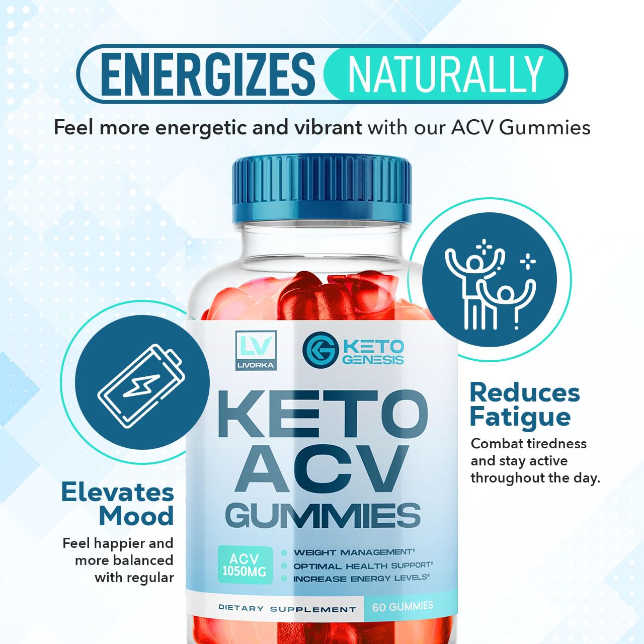 5 Pack - Keto Genesis Keto ACV Gummies Advanced Weight Loss, Genesis ACV, Genesis LIVORKA uk supplements