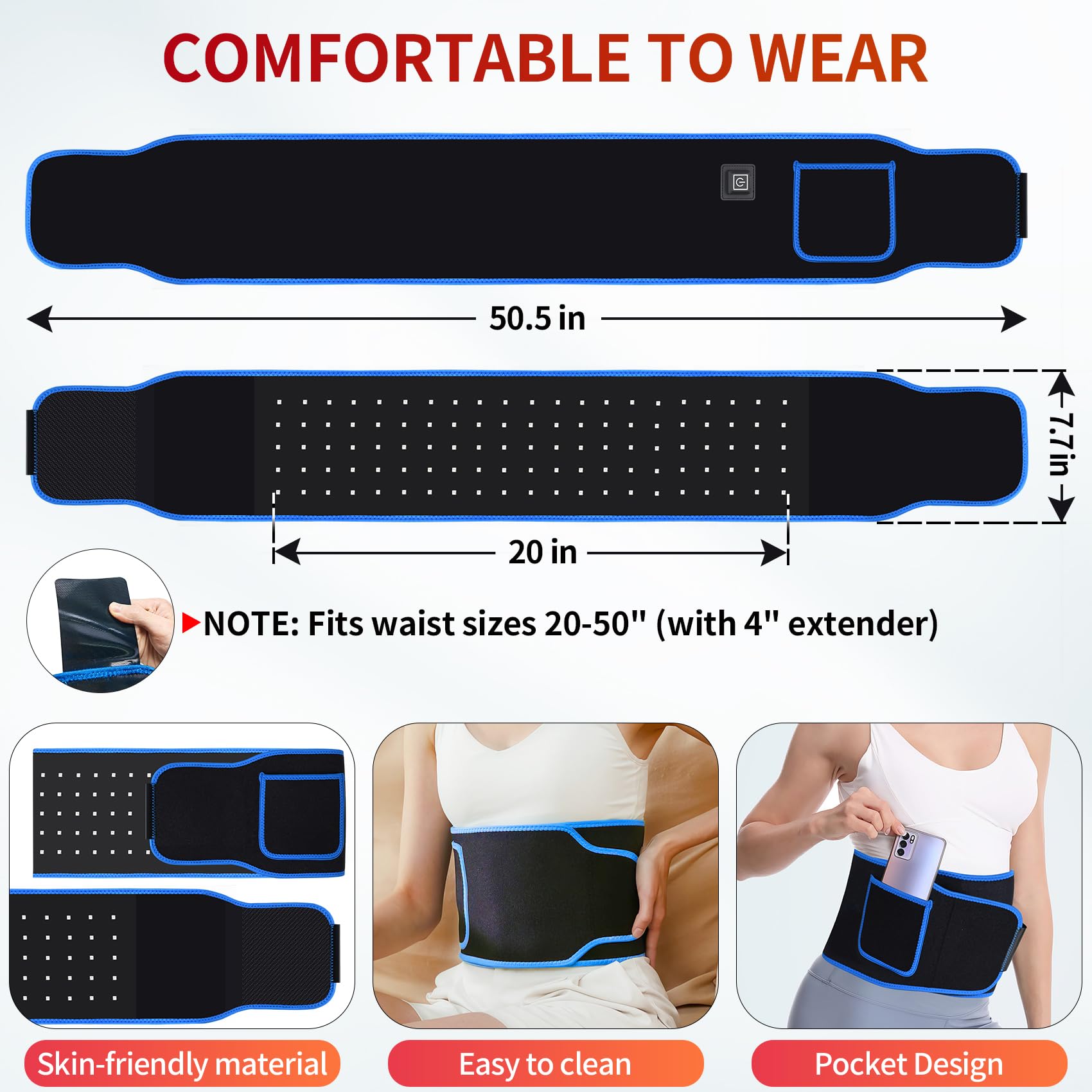 Red Light Therapy Belt, Infrared Light Therapy Red Light Therapy Device, Infrared Light Therapy Wrap Loqumloi uk supplements