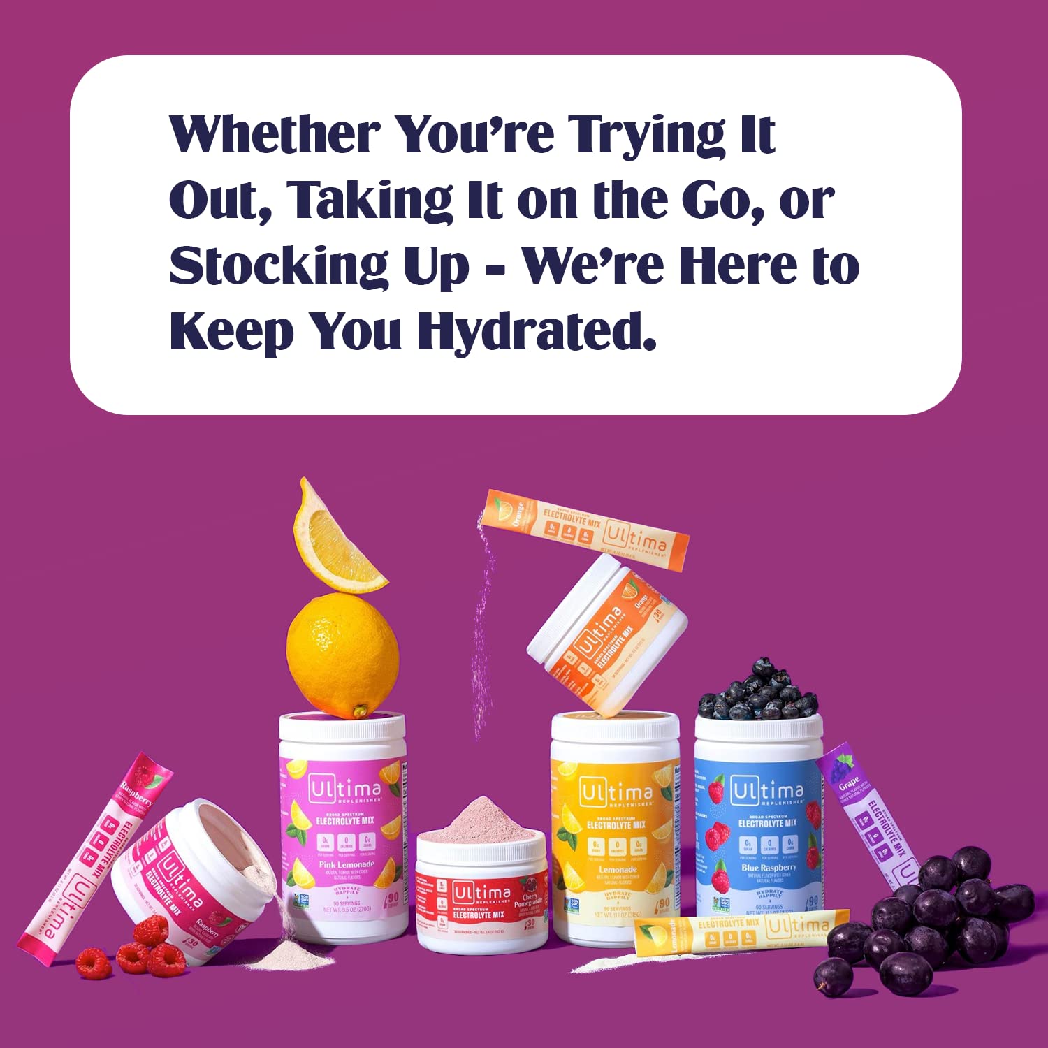 Ultima Replenisher Hydration Electrolyte Powder- 30 Servings- Keto & Sugar Free Ultima Replenisher uk supplements
