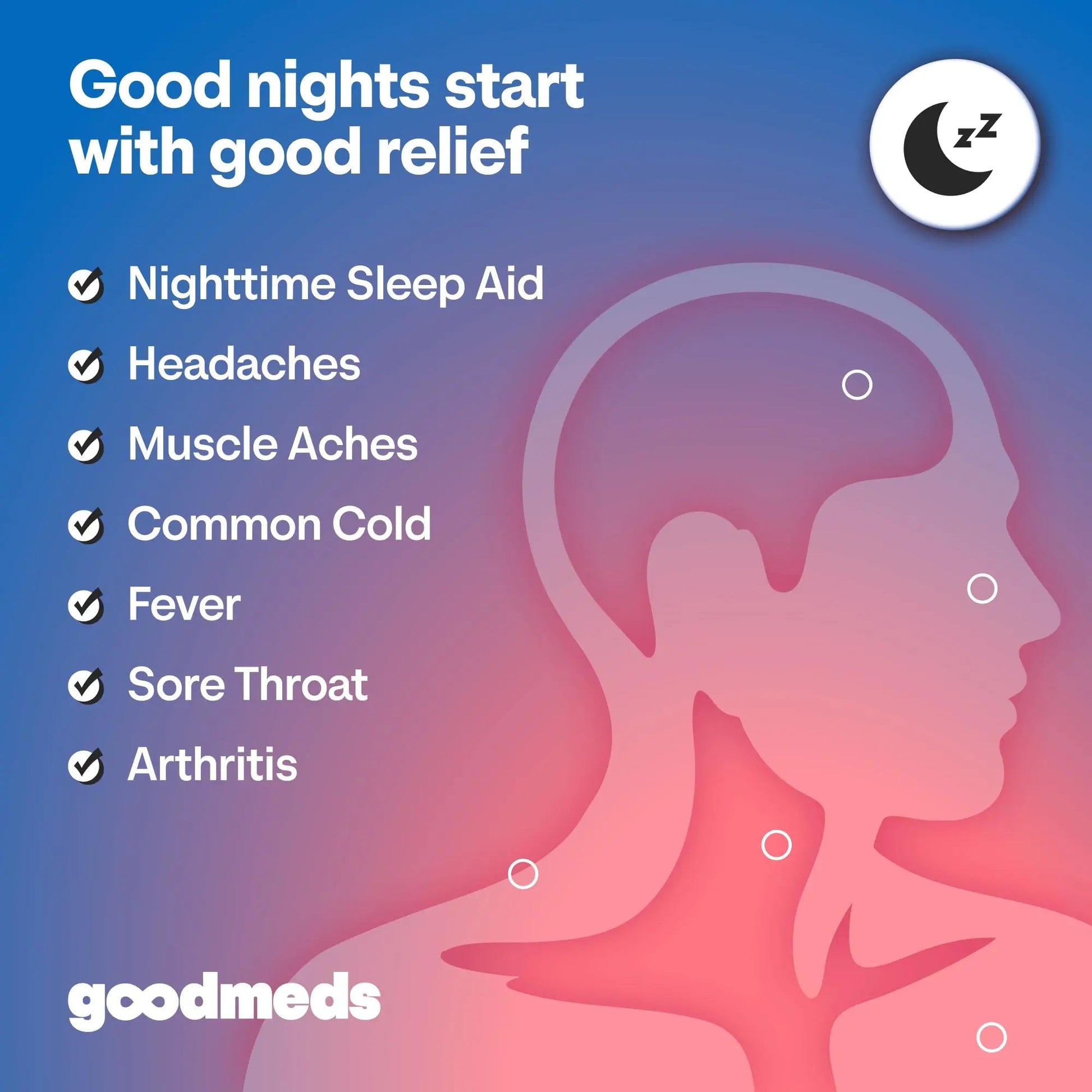 GoodMeds Compare to Tylenol PM PM Pain Reliever & Sleep Aid, Generic Acetaminophen 500mg, Fast-Acting, Extra Strength for Headaches, Migraines, Aches | Non-Habit Forming (375 Count) GoodMeds uk supplements