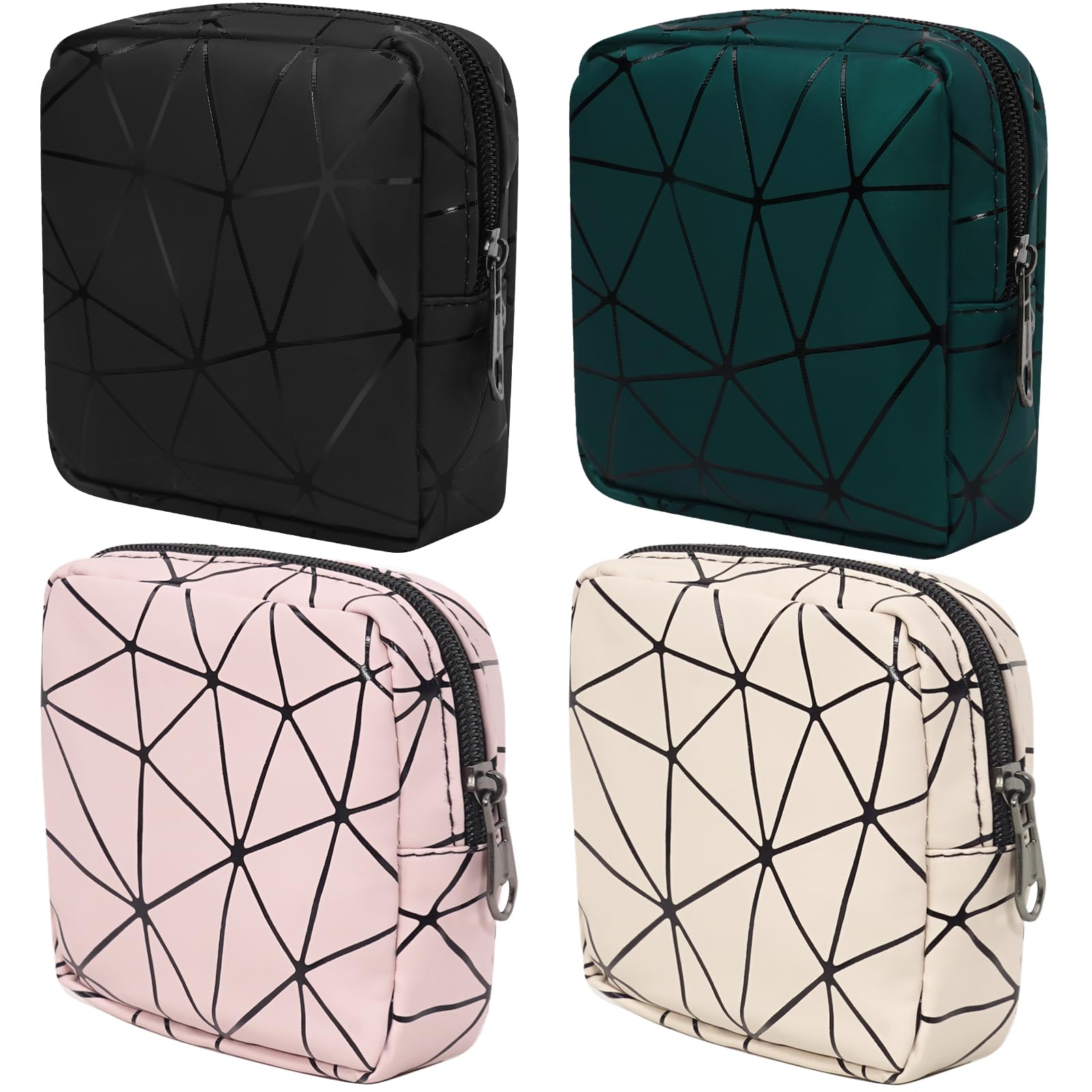 Yazabai Sanitary Napkin Storage Bag Pouch 4PCS Pads and Tampons Bags Pouches Portable Yazabai uk supplements