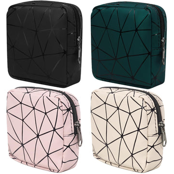 Yazabai Sanitary Napkin Storage Bag Pouch 4PCS Pads and Tampons Bags Pouches Portable Yazabai uk supplements