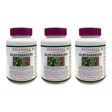 patanjali Giloy Ghanvati 60 tab Pack of 3 patanjali uk supplements