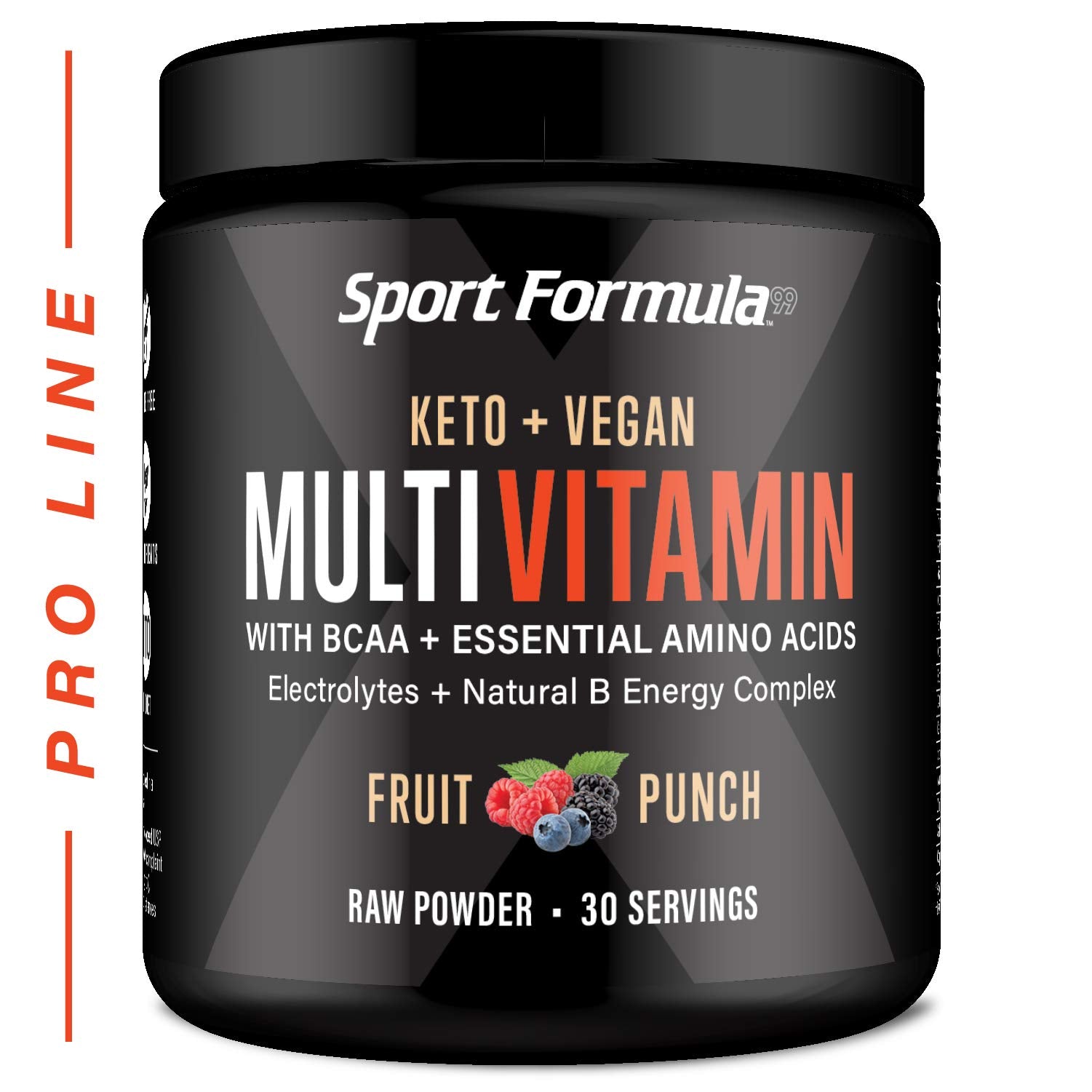 Sport Formula 99 Multivitamin Powder - Drink Mix for Men Women BCAA Amino Acids Won’t Upset Your Stomach - Keto Vegan Multivitamin Fruit Punch - Electrolytes Super B Complex Digestive Enzyme Sport Formula 99 uk supplements