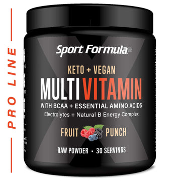 Sport Formula 99 Multivitamin Powder - Drink Mix for Men Women BCAA Amino Acids Won’t Upset Your Stomach - Keto Vegan Multivitamin Fruit Punch - Electrolytes Super B Complex Digestive Enzyme Sport Formula 99 uk supplements