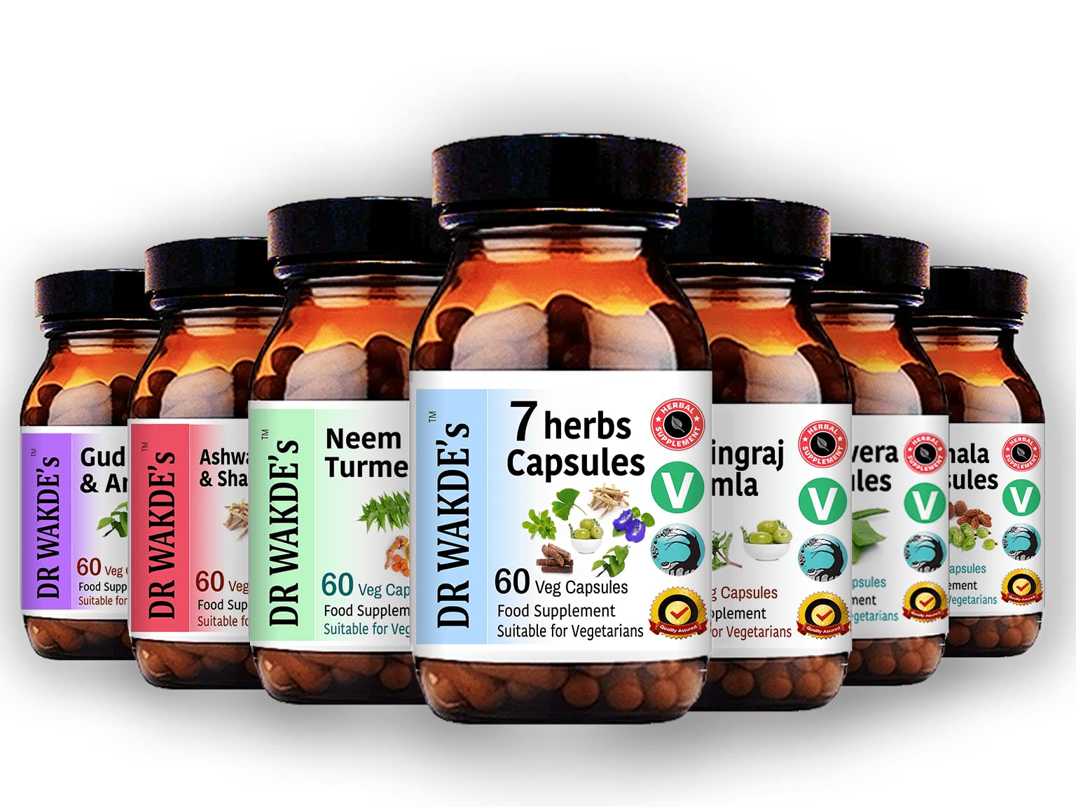 DR WAKDE'S Moringa Capsules (Moringa oleifera, 60 Veg Caps, Plant-Based Supplement, Ayurvedic Herb, All Natural, Vegan) DR WAKDE's uk supplements