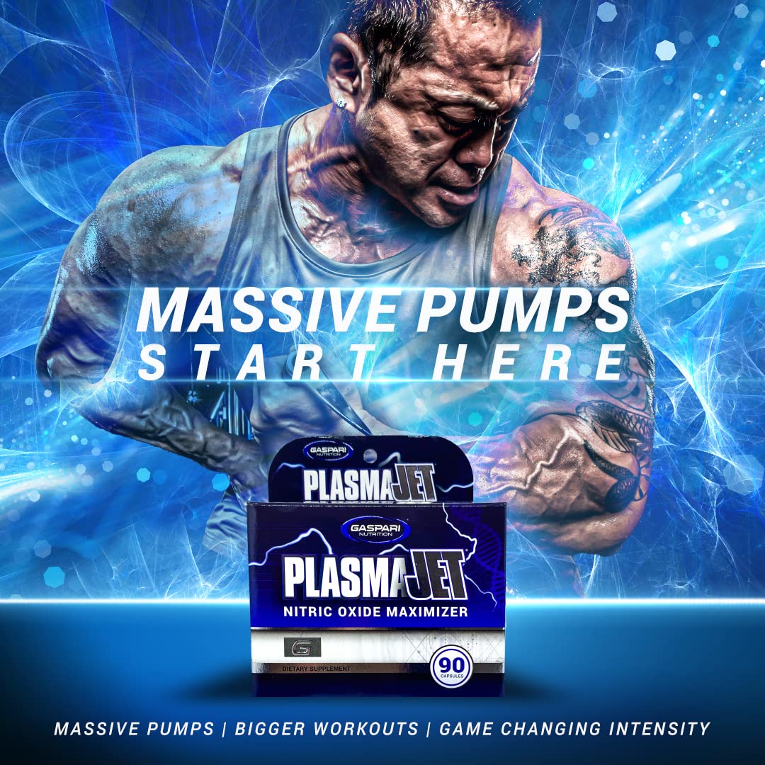 Gaspari Nutrition PlasmaJet, Legendary N.O. Nitric Oxide Maximizer, Increased Lean Mass Gaspari Nutrition uk supplements