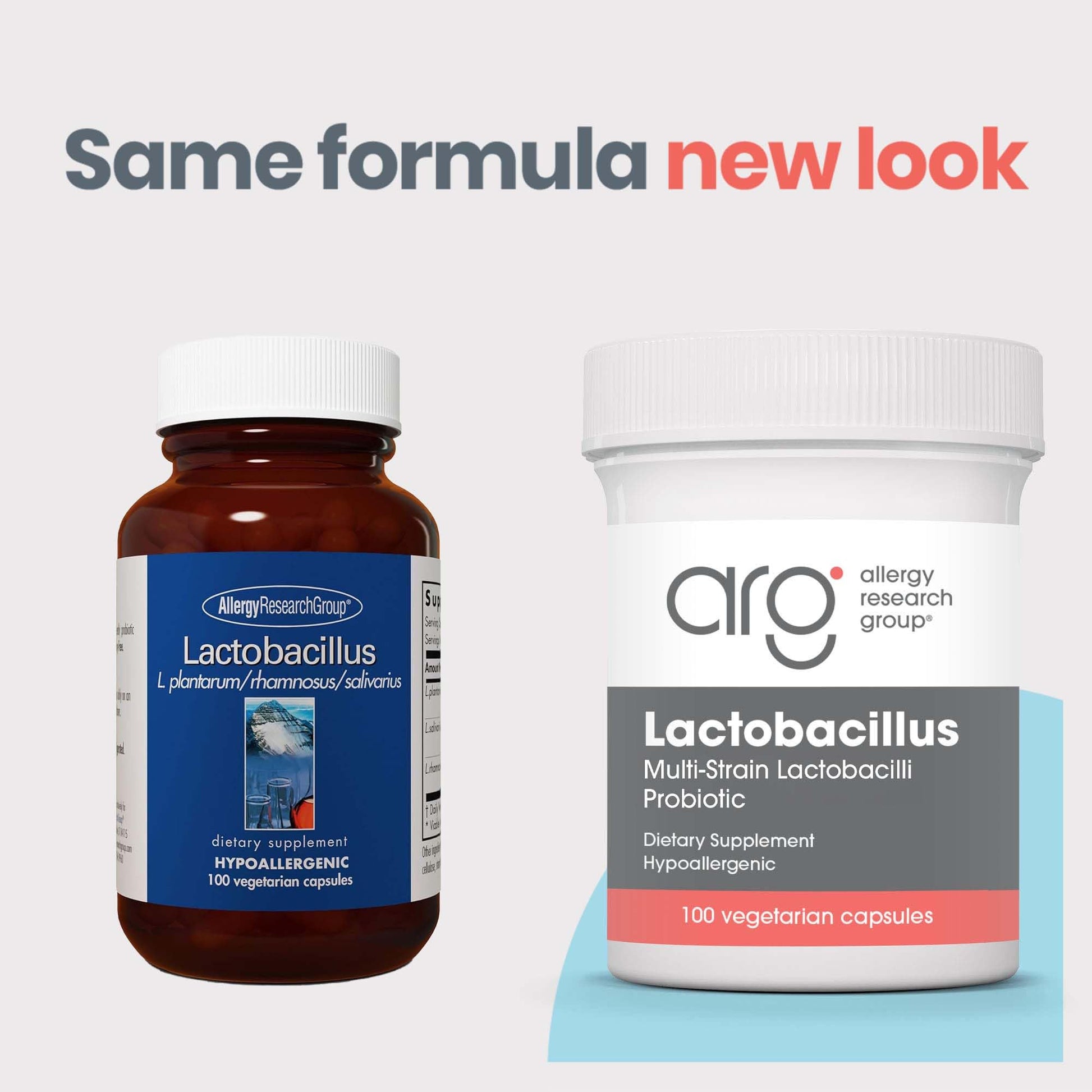 Allergy Research Group Lactobacillus Supplement - Probiotics for Men & Women, Digestive Health, Gut Health, Vegetarian Capsules - 100 Count Allergy Research Group uk supplements