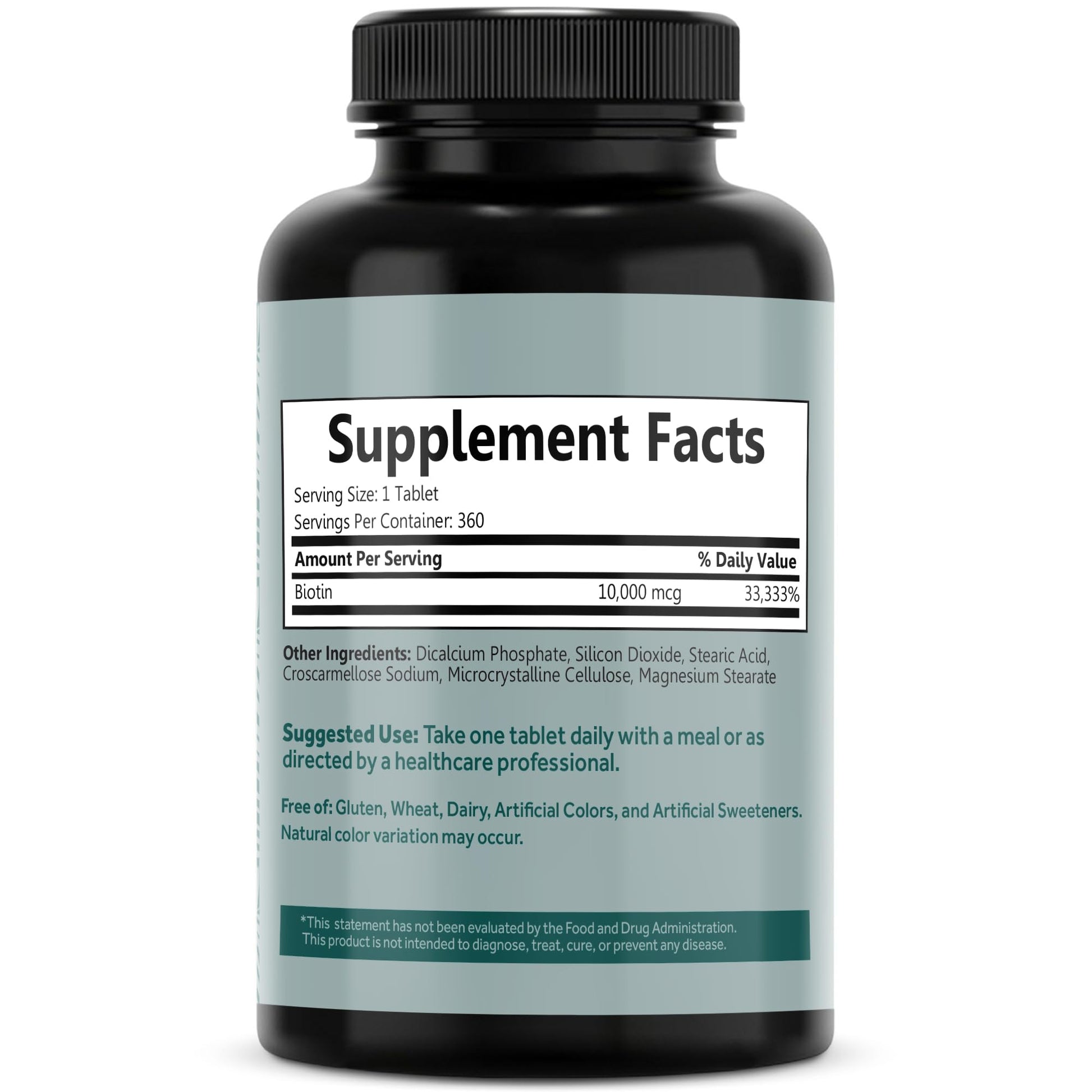 Bliss Serenity Biotin 10000mcg - Max Strength Biotin Supplement - Hair Skin and Nails Vitamins Bliss Serenity uk supplements