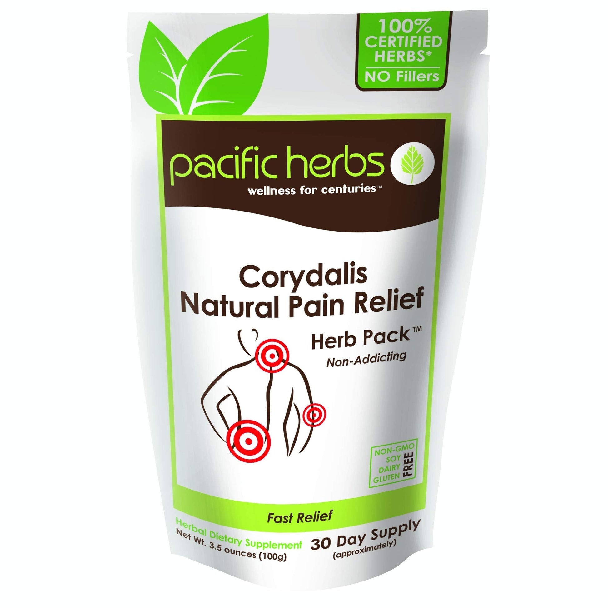 Pacific Herbs Corydalis Natural Pain Relief Herbs Pacific Herbs uk supplements