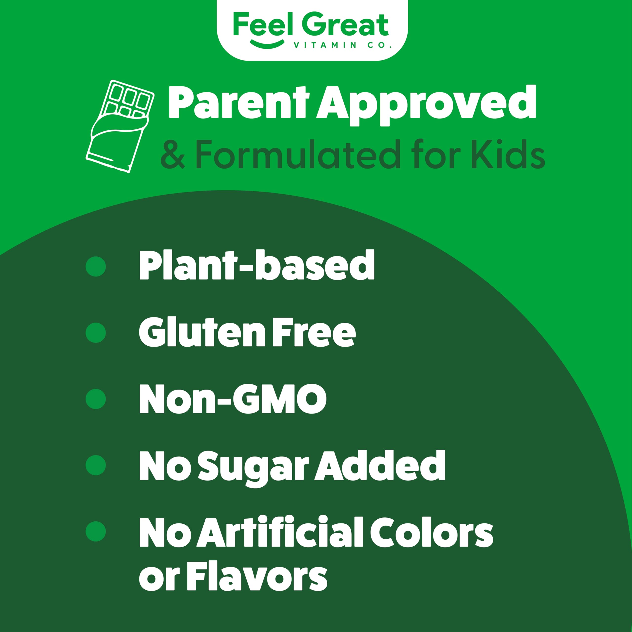 Feel Great USDA Organic Super Greens Powder for Kids - Cocao Chocolate | Fruit & Veggie Supplement | Superfood Powder with Probiotics & Digestive Enzymes for Digestive Health | 60 Days Supply The Feel Great Vitamin Company uk supplements