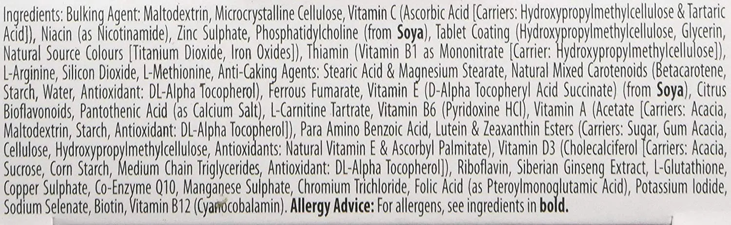 Wellman 4 X 50+ 30 Tablets Wellman uk supplements