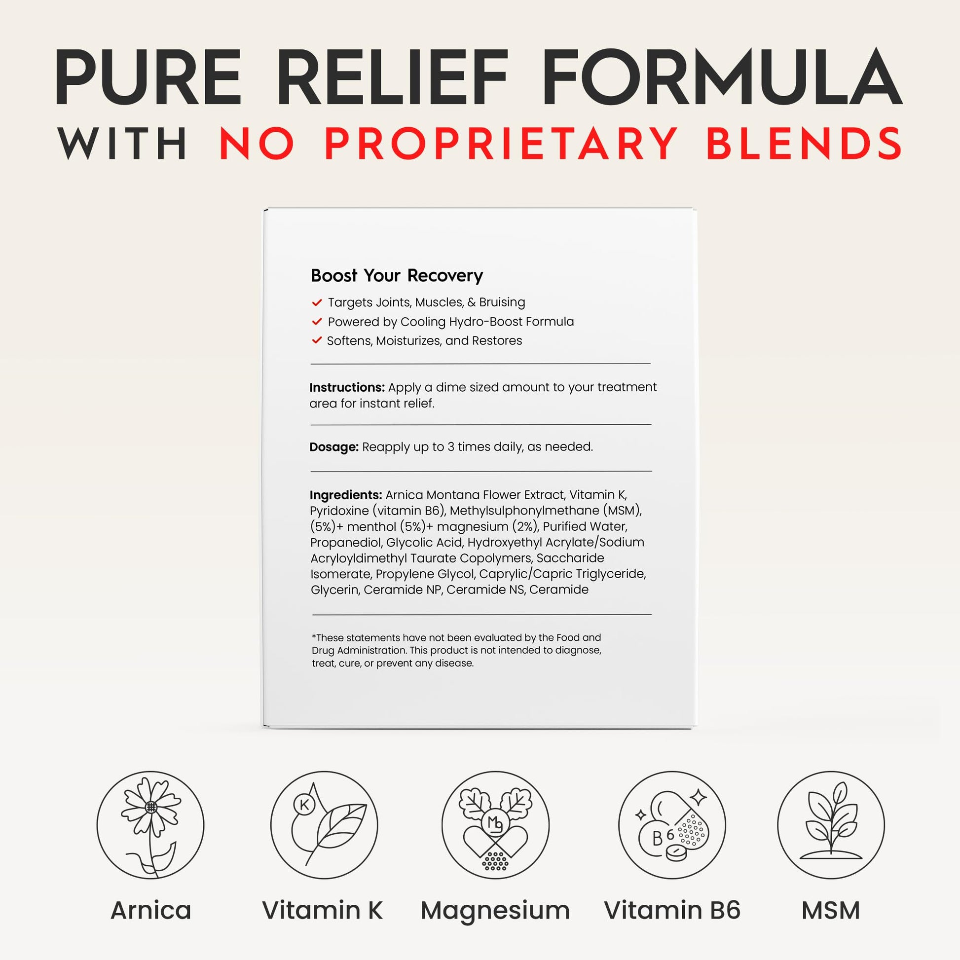 REVO Arnica Joint Muscle Cream REVOMADIC uk supplements