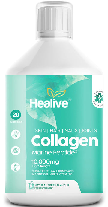HEALIVE Marine Collagen Peptides - Skin, Hair, Nail & Joint, Support Against Premature Ageing HEALIVE uk supplements