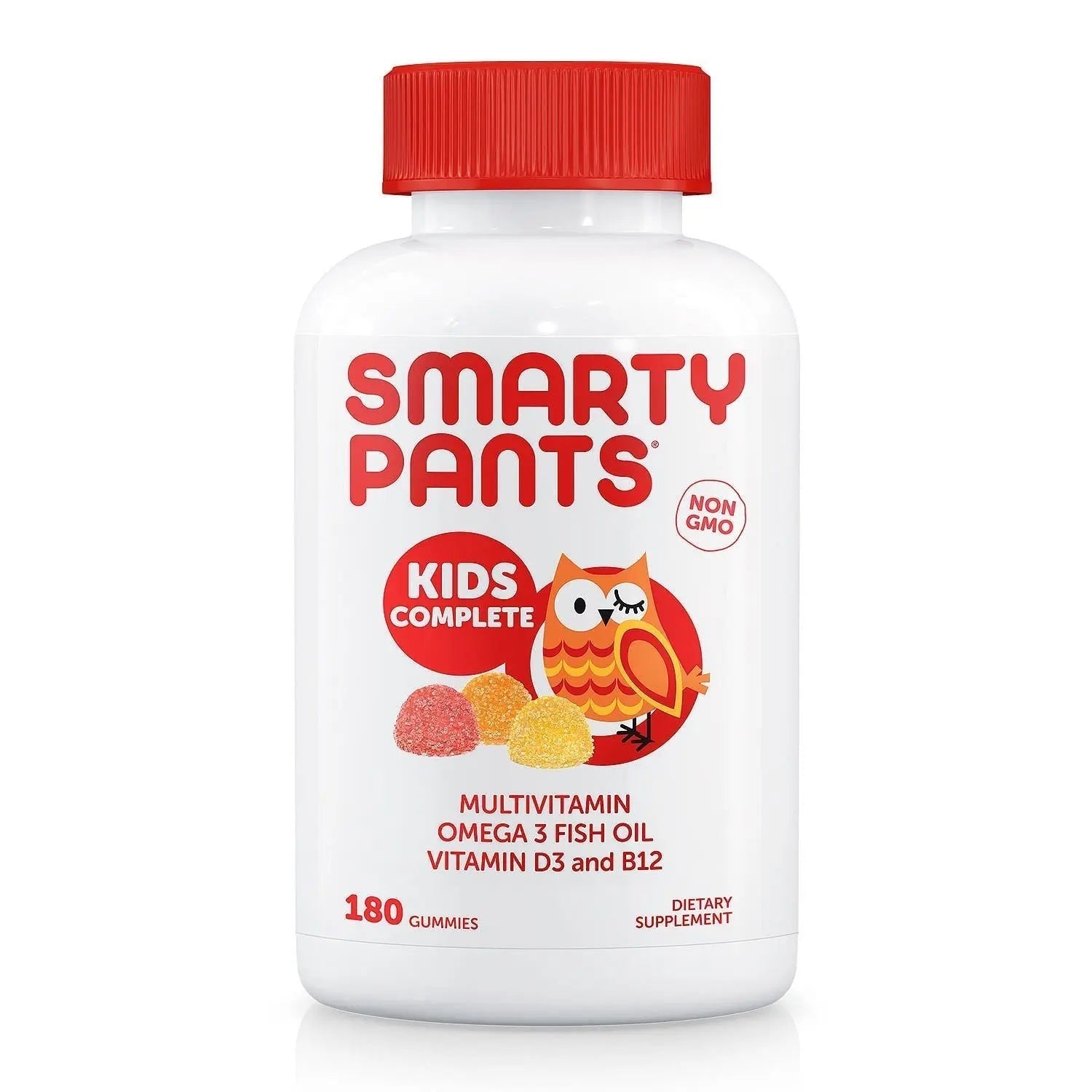 SmartyPants Kids Complete Daily Gummy Vitamins, Gluten Free, Multivitamin & Omega 3 Fish OilDHA/EPA Fatty Acids (180 Count) SmartyPants uk supplements