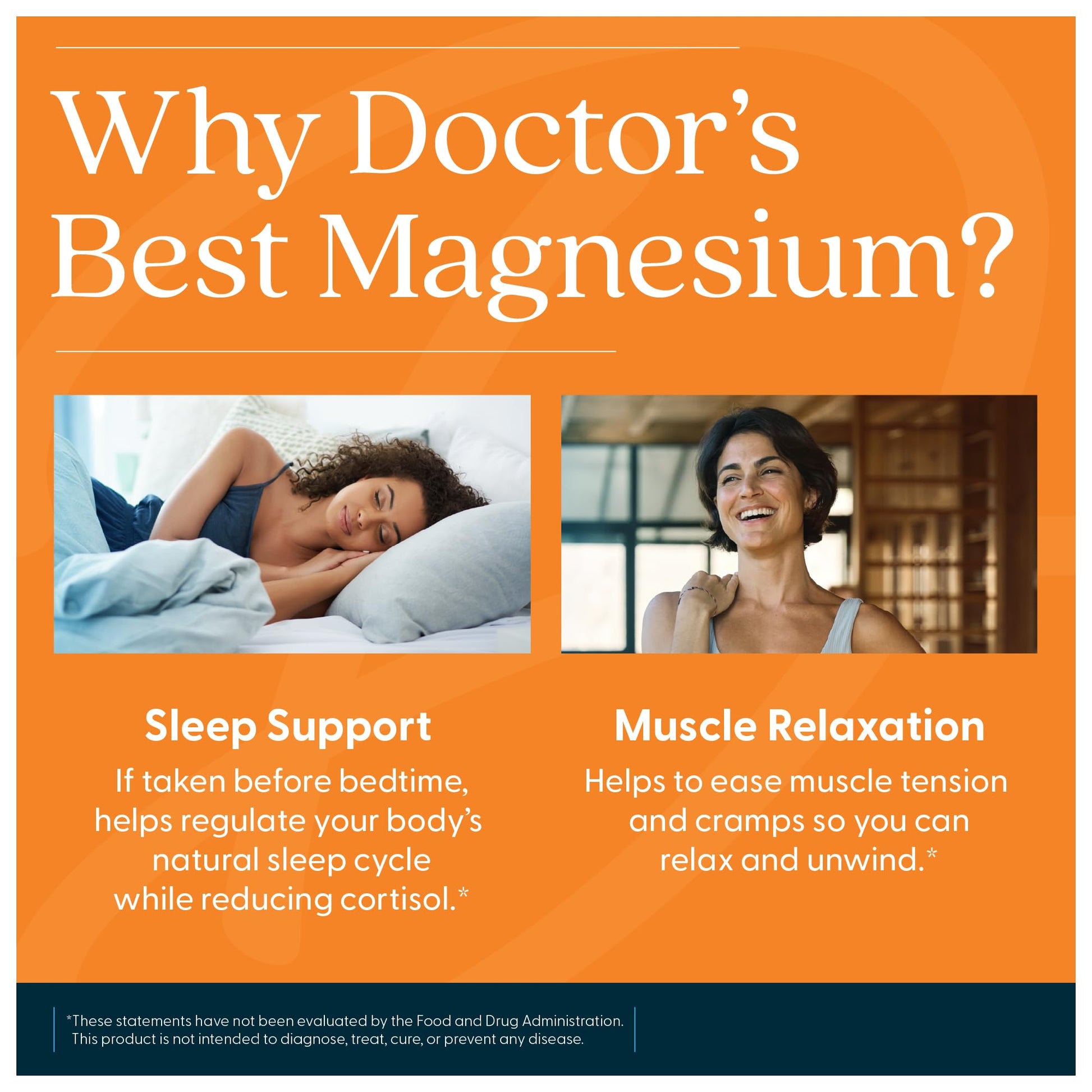 Doctor's Best High Absorption Magnesium Glycinate Lysinate Supplement for Sleep Support - Chelated Magnesium Tablets for Women & Men, 200mg per Serving, Supports Calm & Relaxation, Vegan - 240 Count Doctor's BEST uk supplements