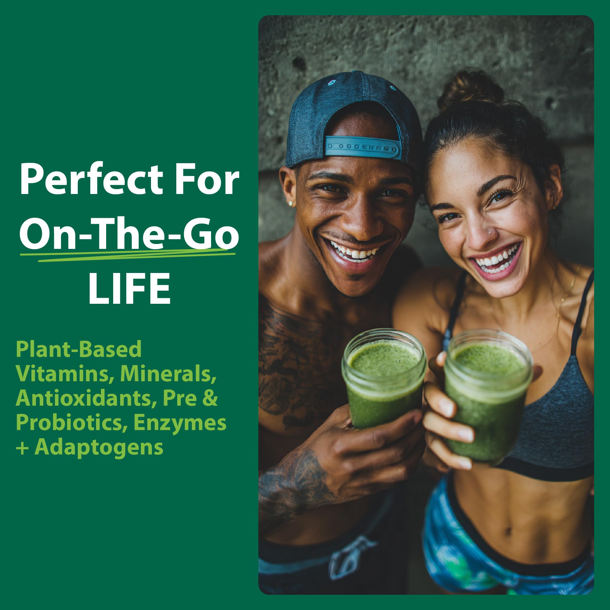 MacroLife Naturals Macro Greens Superfood Powder – 38 Superfoods with Probiotics, Digestive Enzymes & Adaptogens | Non GMO, Vegan, Gluten Free | 18B CFU | 10 oz (30 Servings) MacroLife Naturals uk supplements