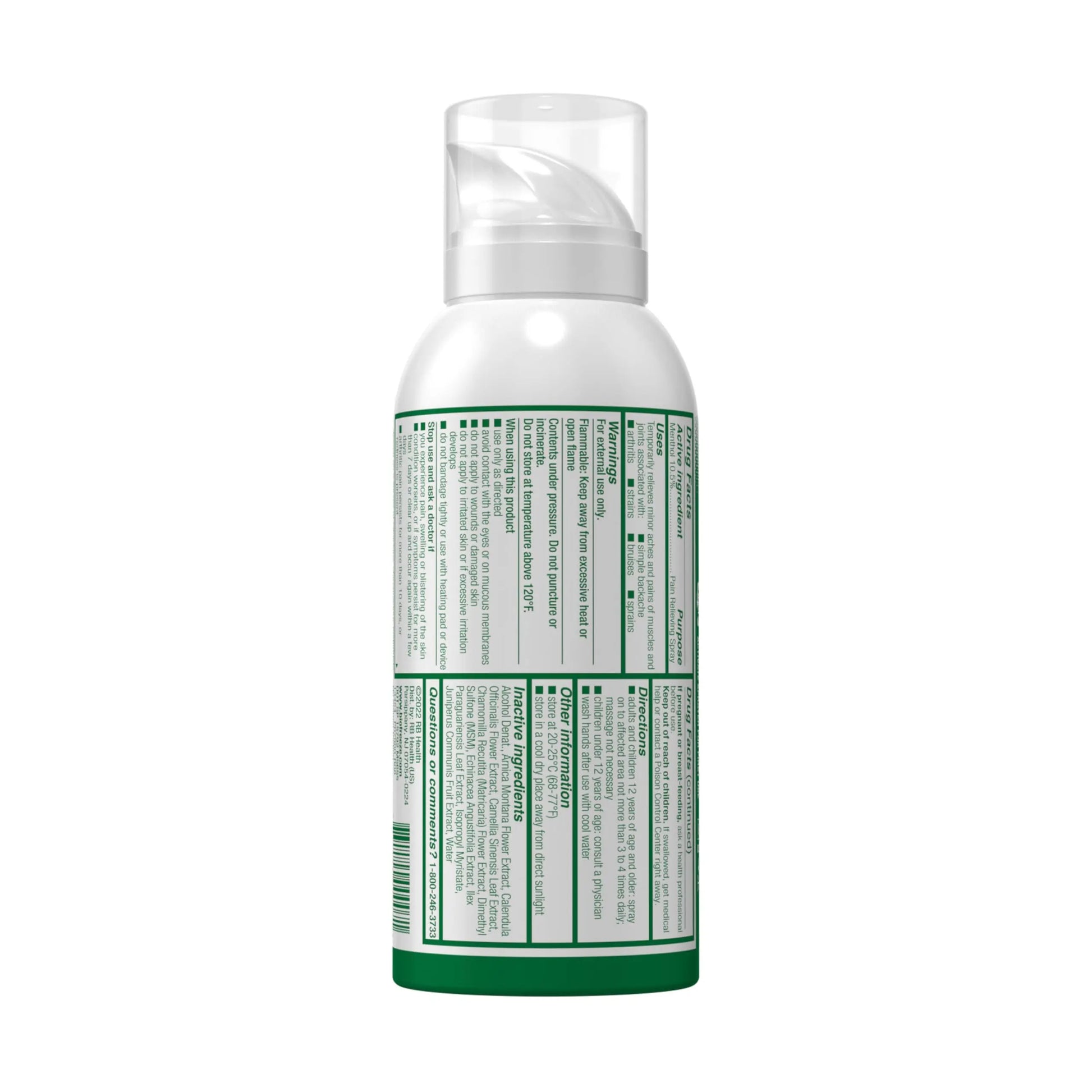 Biofreeze Menthol Pain Relieving Spray 3 FL OZ Colorless Aerosol Spray for Pain Relief Associated with Sore Muscles, Arthritis, Simple Backaches, and Joint Pain (Packaging May Vary) Biofreeze uk supplements