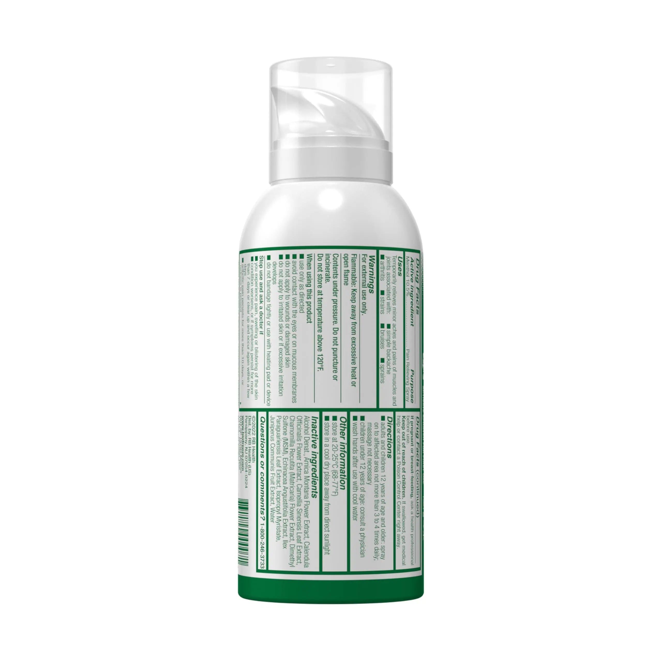 Biofreeze Menthol Pain Relieving Spray 3 FL OZ Colorless Aerosol Spray for Pain Relief Associated with Sore Muscles, Arthritis, Simple Backaches, and Joint Pain (Packaging May Vary) Biofreeze uk supplements