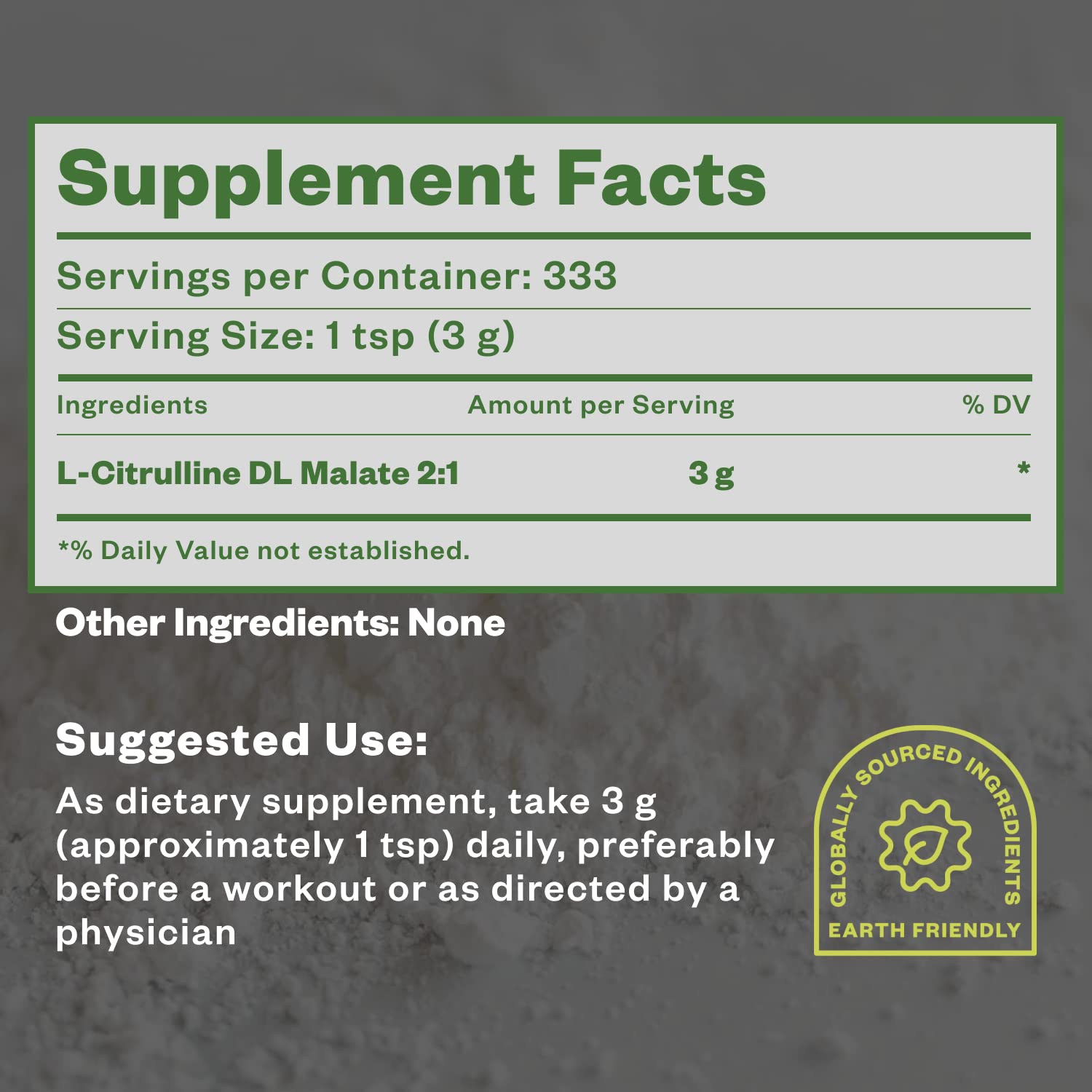 Purisure Citrulline Malate 2:1 Powder, 1 kg, Citrulline Supplement and Citrulline Nitrate Purisure uk supplements