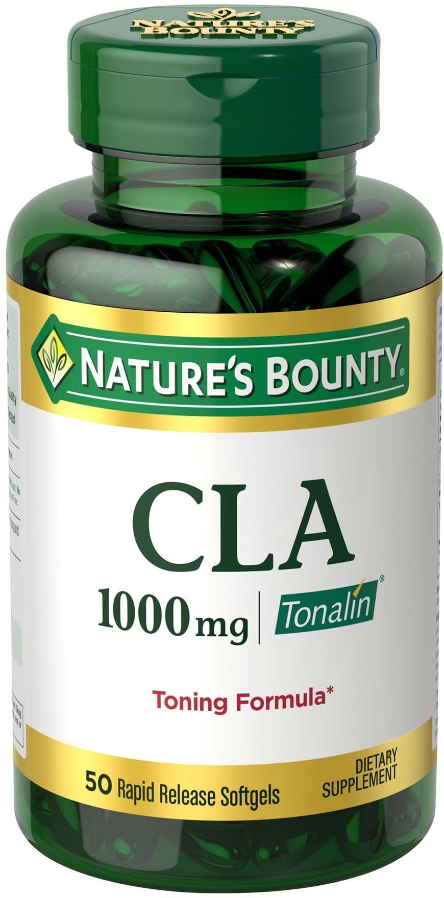 Nature's Bounty Tonalin Pills and Dietary Supplement, Diet and Body Support, 1000 mg Nature's Bounty uk supplements