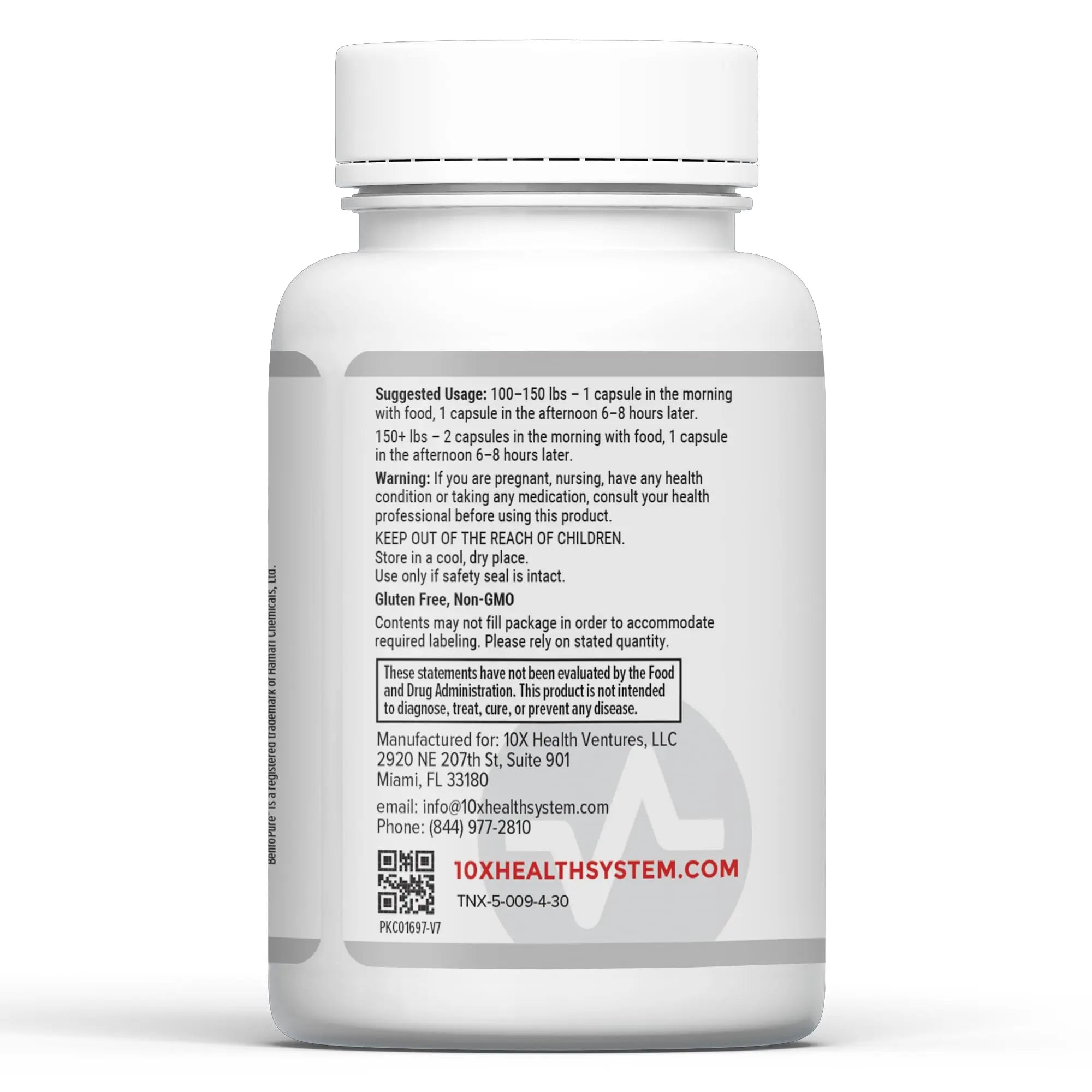 10X Health Optimize Multivitamin for Men - 90 Capsules, Methylated Multivitamin 34 in 1 Formula with 800 mcg of Vitamin B12, 5-MTHF, NAC - Methyl B Complex 10X Health System uk supplements