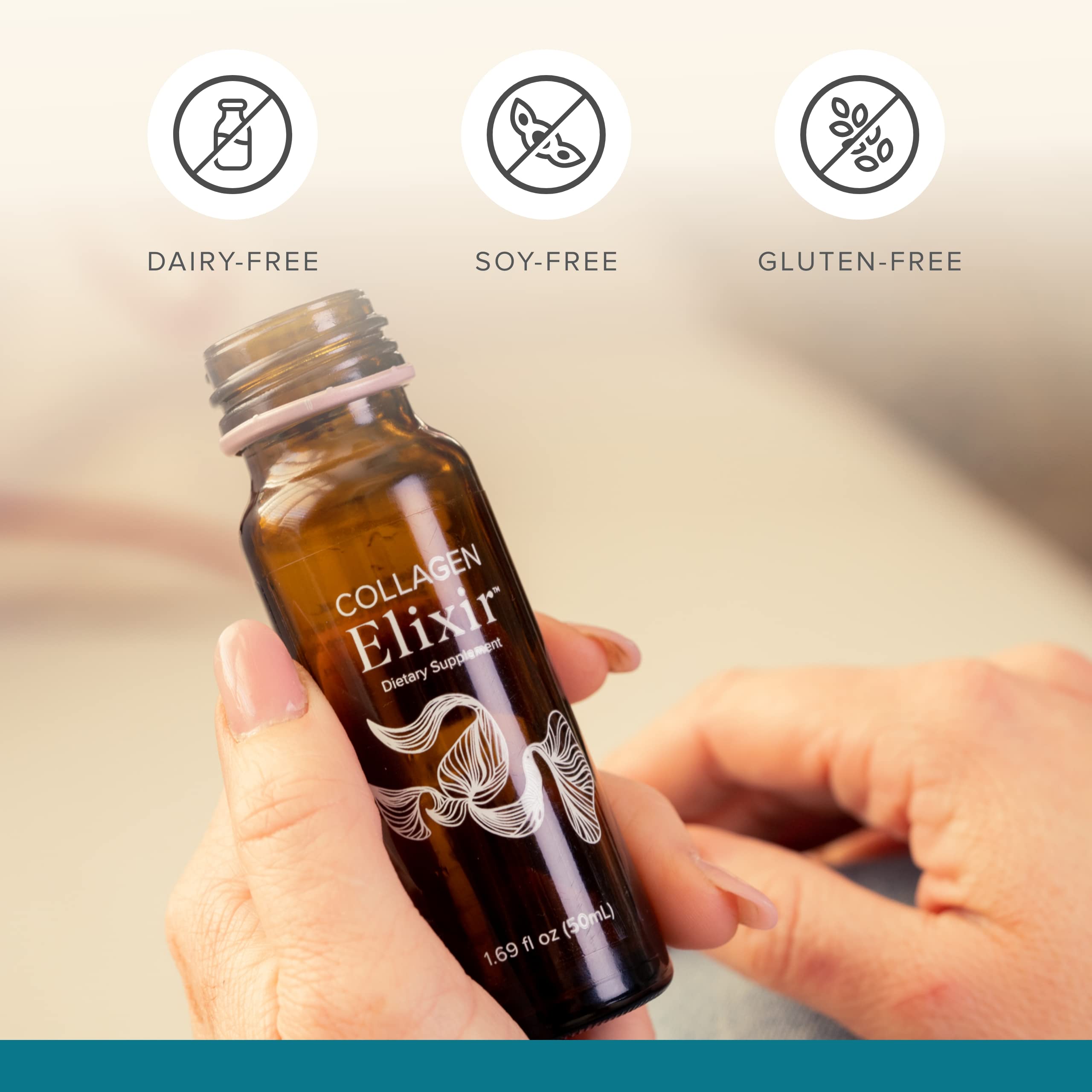 Isagenix Collagen Elixir - Collagen Drink with Marine Collagen Peptides - Liquid Collagen Isagenix uk supplements