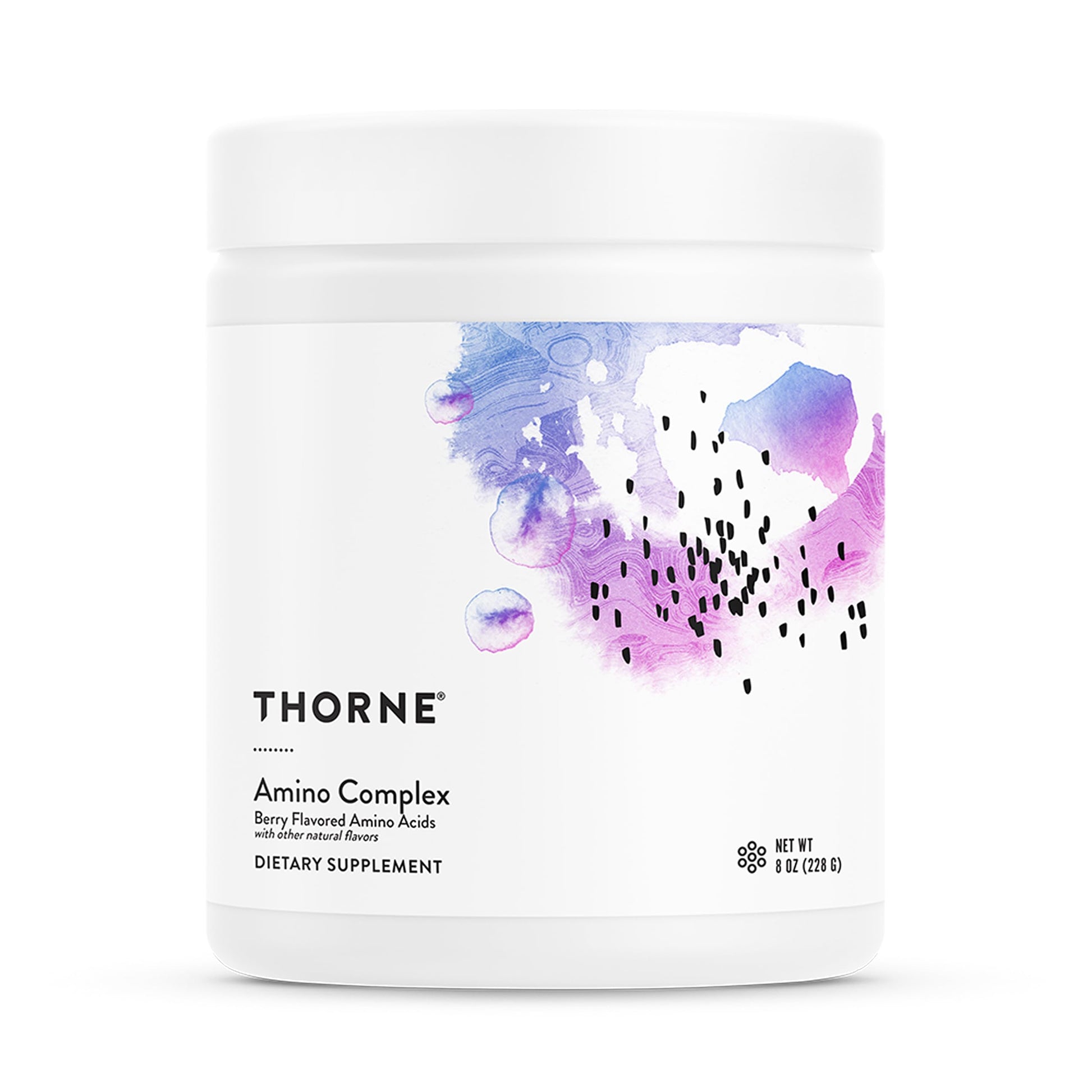 THORNE - Amino Complex - Clinically-Validated EAA and BCAA Powder for Pre or Post-Workout - Promotes Lean Muscle Mass & Exercise Recovery* - NSF Certified for Sport - 30 Servings - 8.0 Oz - Berry THORNE uk supplements