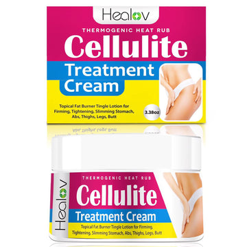 Slimming Hot Cream Fat Burner for Tummy - Skin Tightening Cream for Stomach Fat & Cellulite Healov uk supplements