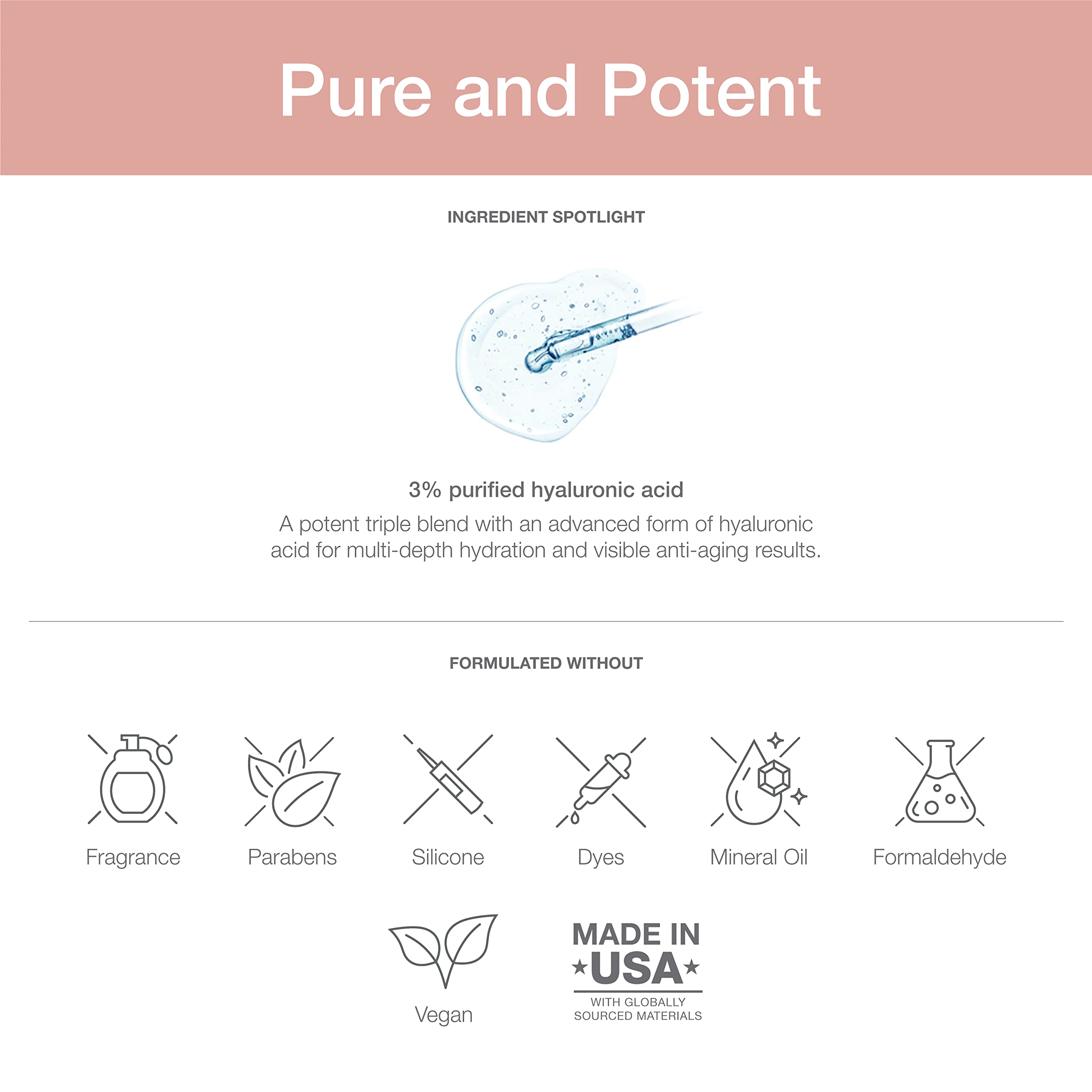 SeroVital Beauty TriHydrate Concentrate - 3% Hyaluronic Acid - 3 Forms - Anti Aging Serovital uk supplements