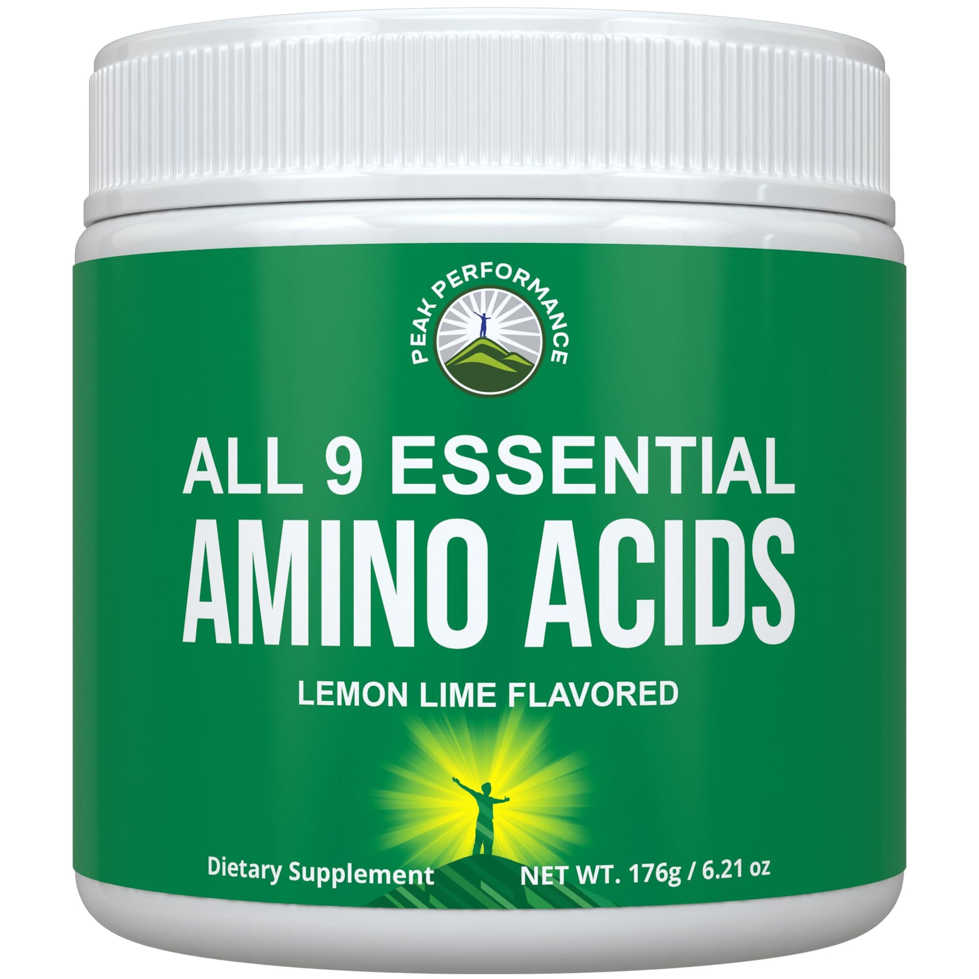 All 9 Essential Amino Acids Powder. Pre + During + Post Workout with EAAs + BCAAs for Energy, Muscle Growth, and Recovery. Non-GMO BCAA and EAA Powders for Men + Women. 3rd Party Tested. Lemon Lime Peak Performance uk supplements