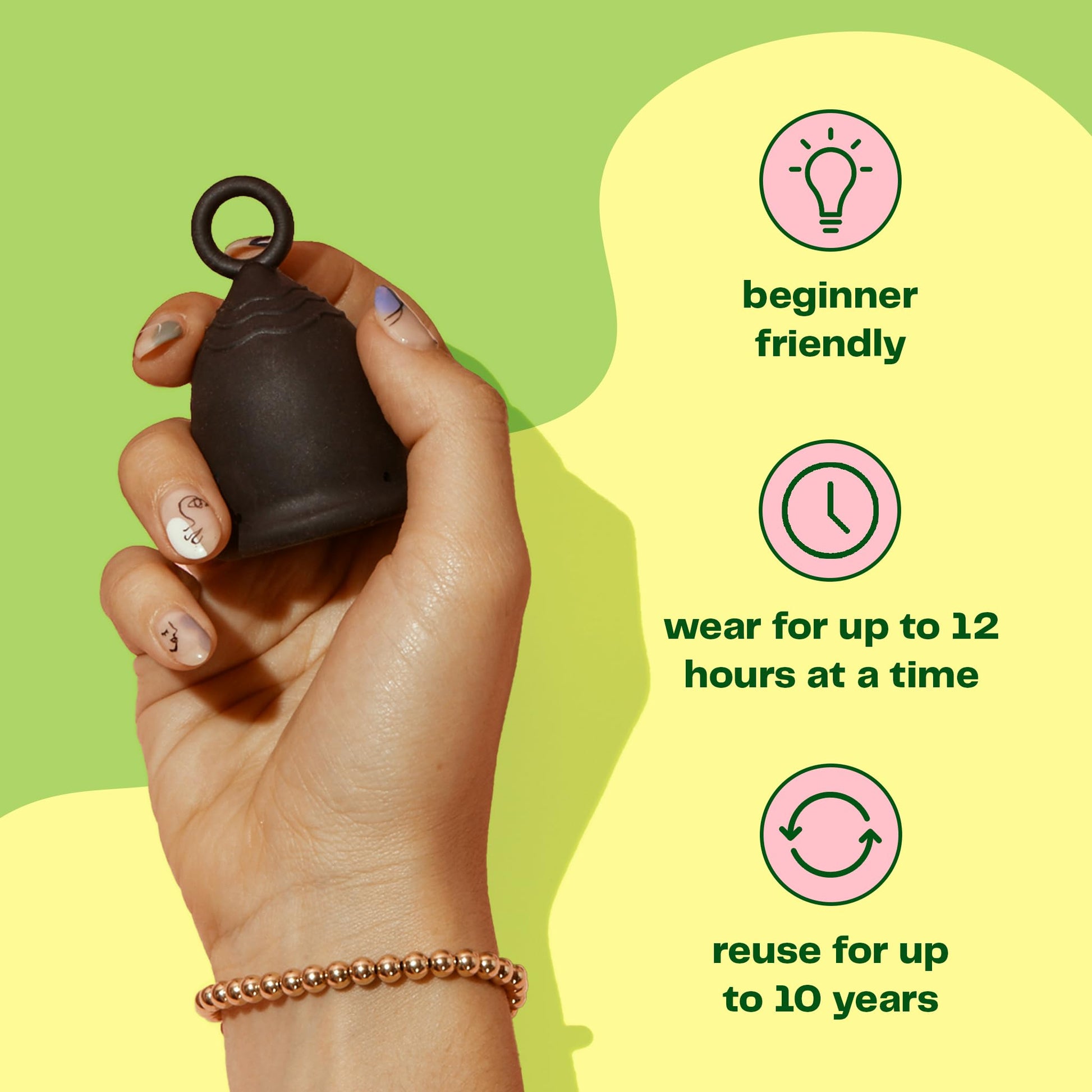 Viv for Your V Menstrual Cup | Extra Small | Safe, Comfortable, Alternative to Tampons and Pads VIV FOR YOUR V. uk supplements