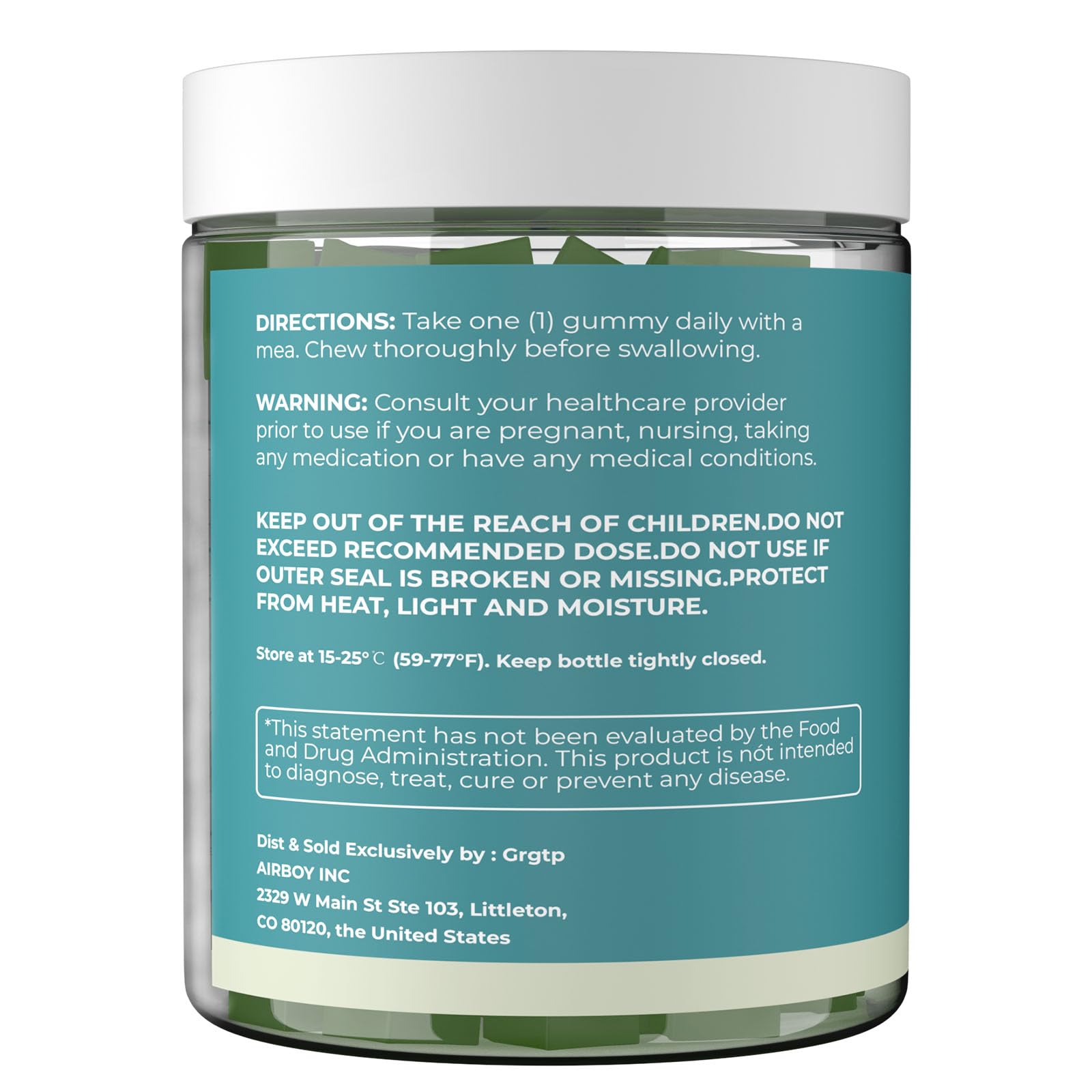 Sea Moss Gummies 16-in-1 - Ashwagandha Black Seed Oil Bladder Wrack Turmeric Vitamin C & D3 with Manuka Burdock Root Dandelion Yellow Dock Natural Detox & Liver Health Immune Support, Energy Boost GRGTP uk supplements