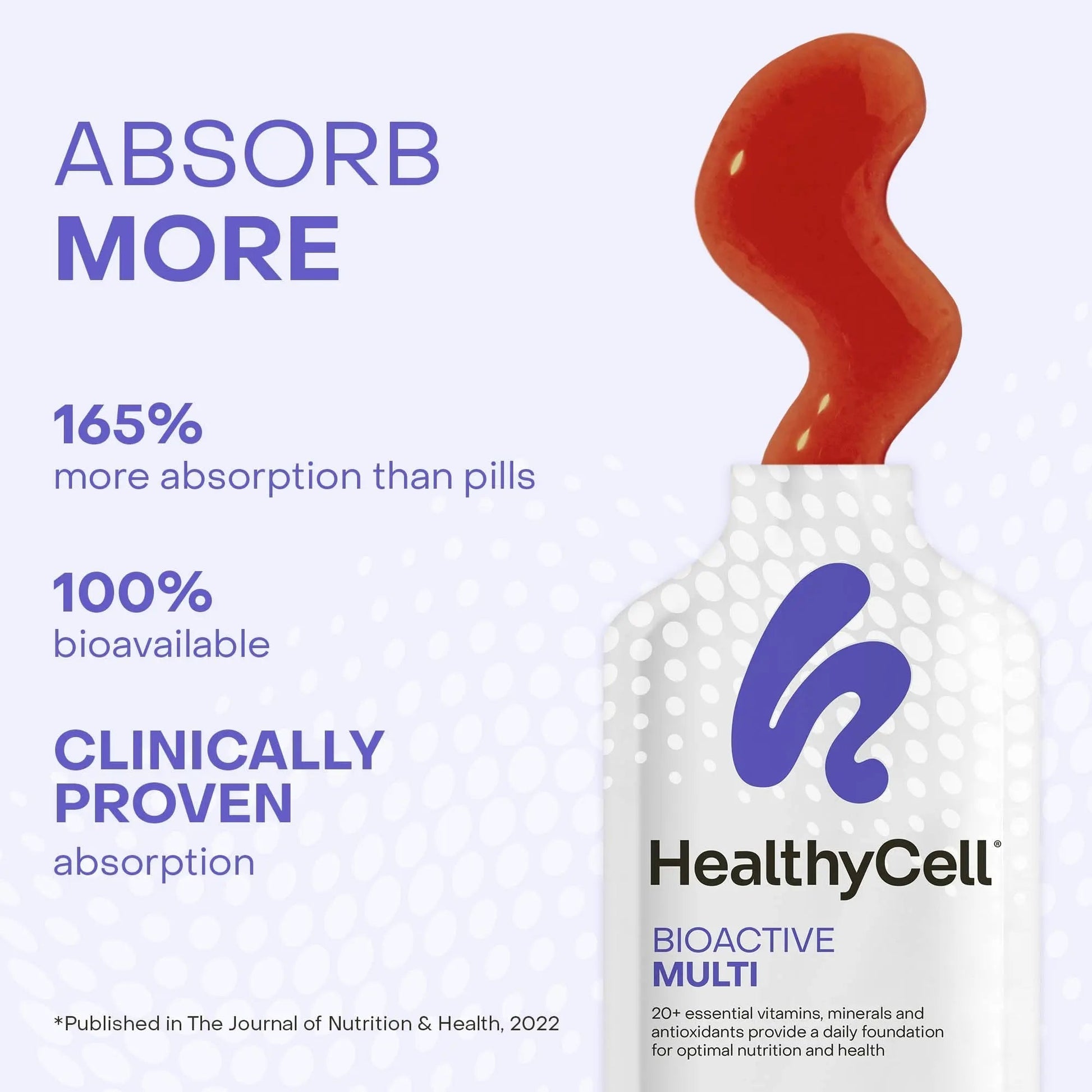 Healthycell Bioactive Daily Liquid Multivitamin for Men & Women – 20+ Essential Vitamins, Minerals & Antioxidants for Brain Healthycell uk supplements